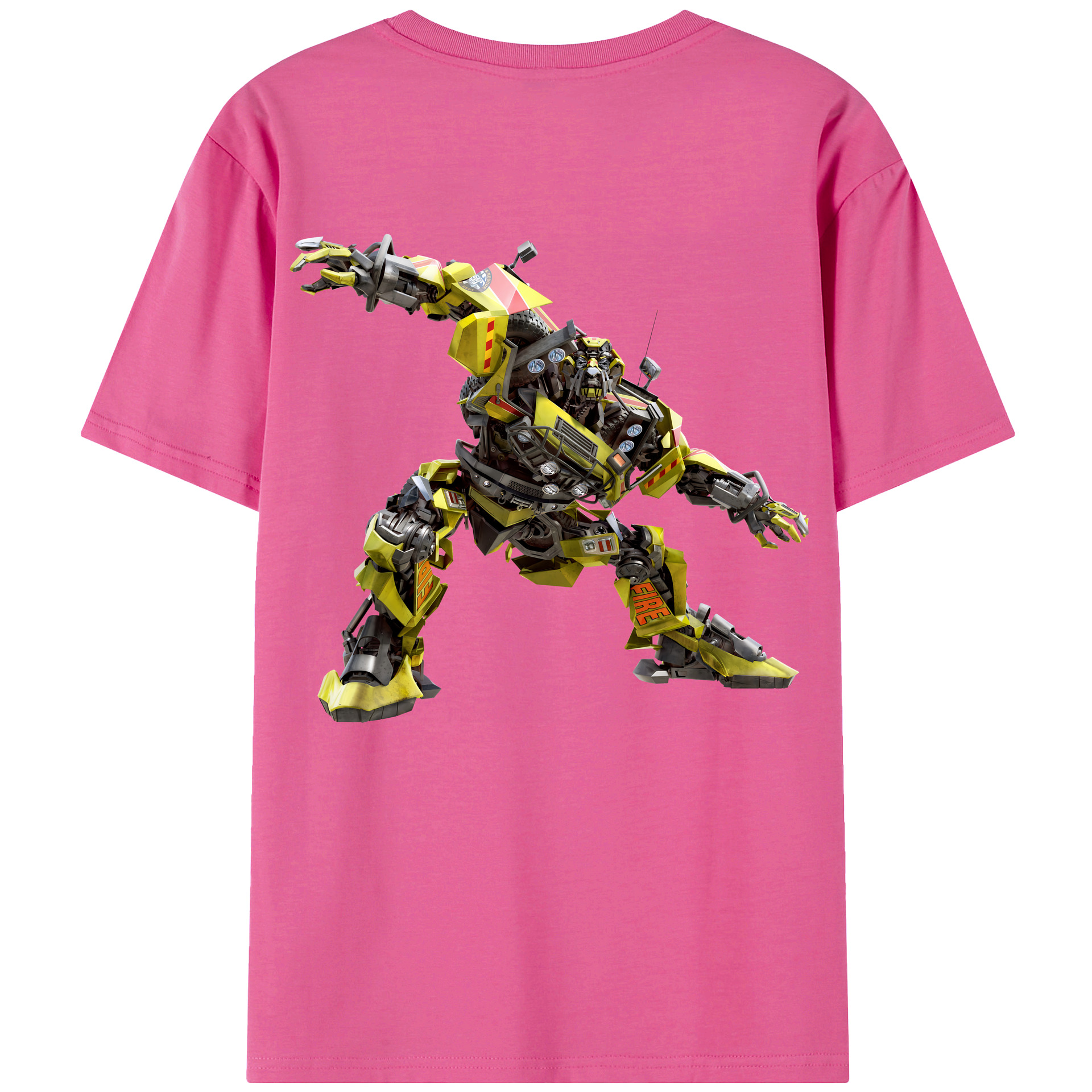 （画像用） Transformers トランスフォーマー レディース半袖Tシャツ(バックプリント)
