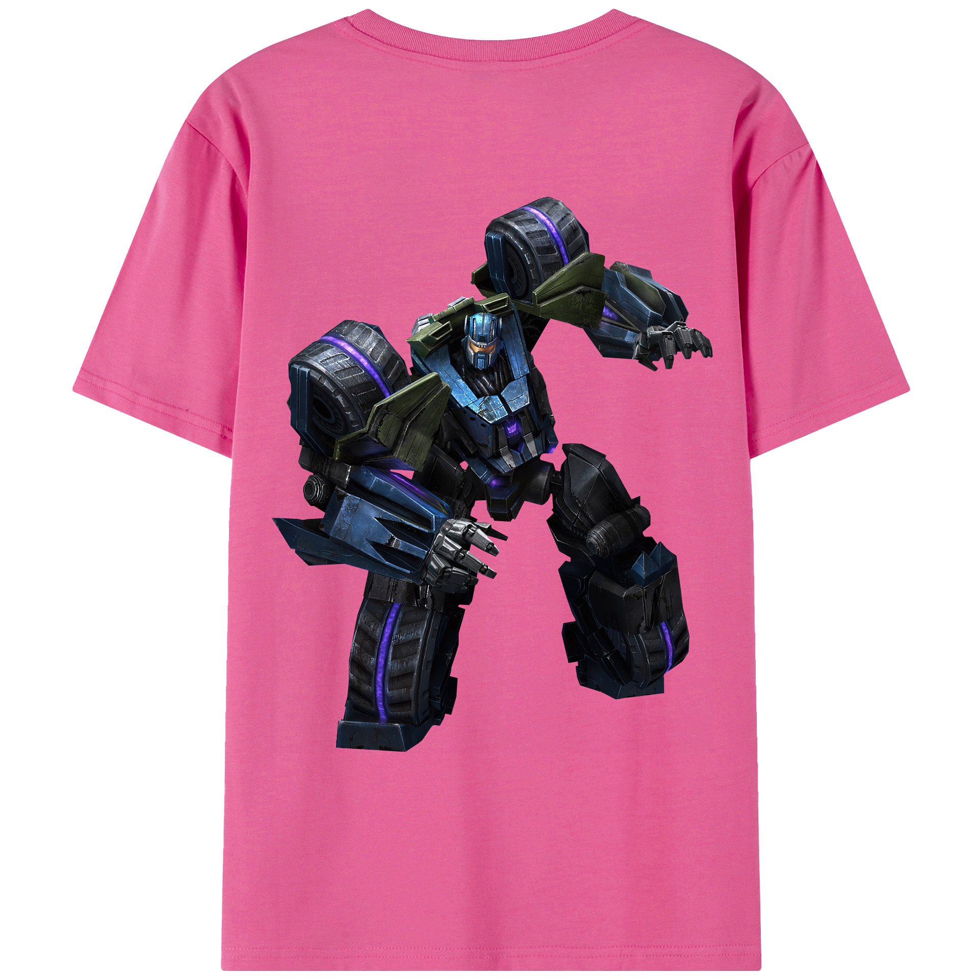 （画像用） Transformers トランスフォーマー レディース半袖Tシャツ(バックプリント)