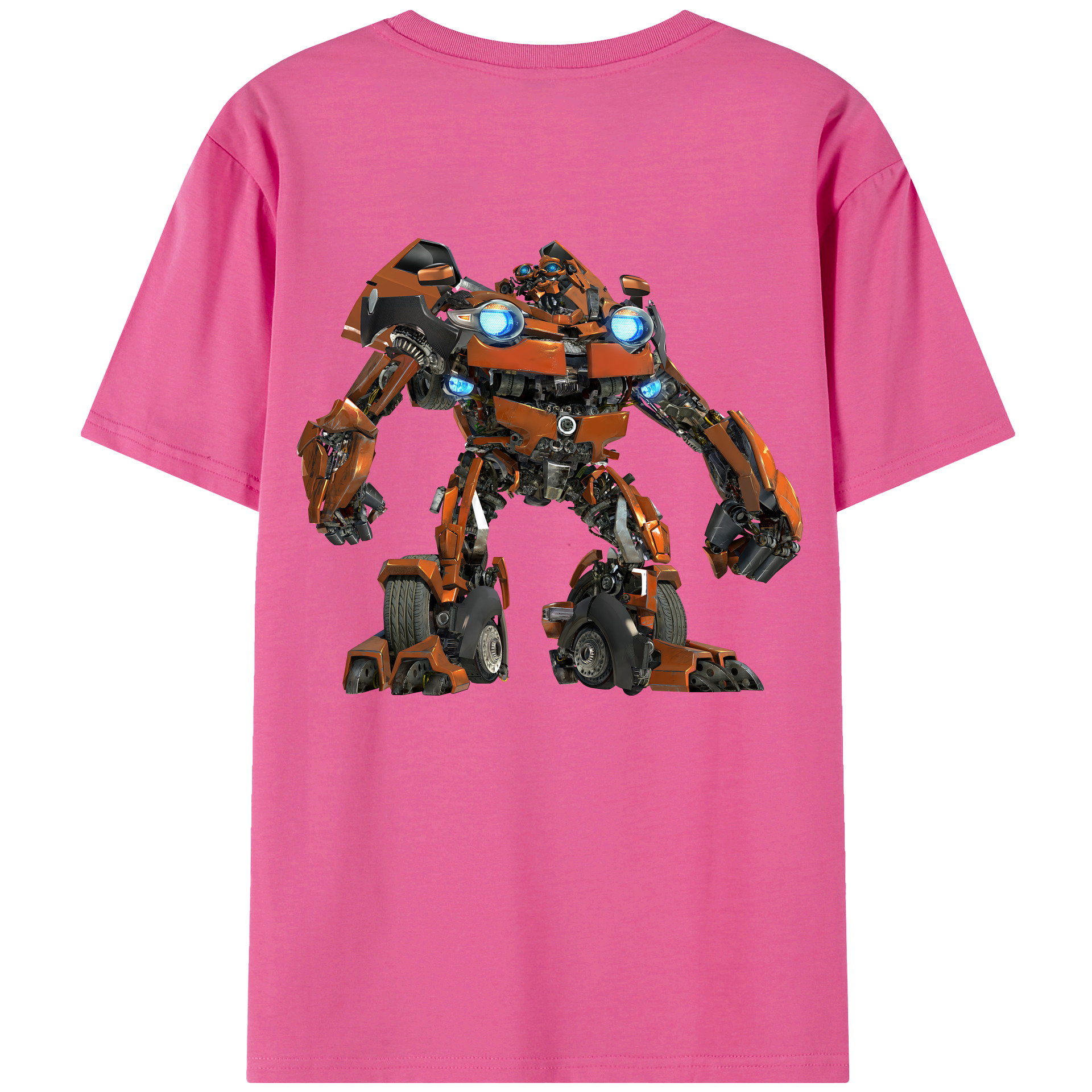 （画像用） Transformers トランスフォーマー レディース半袖Tシャツ(バックプリント)