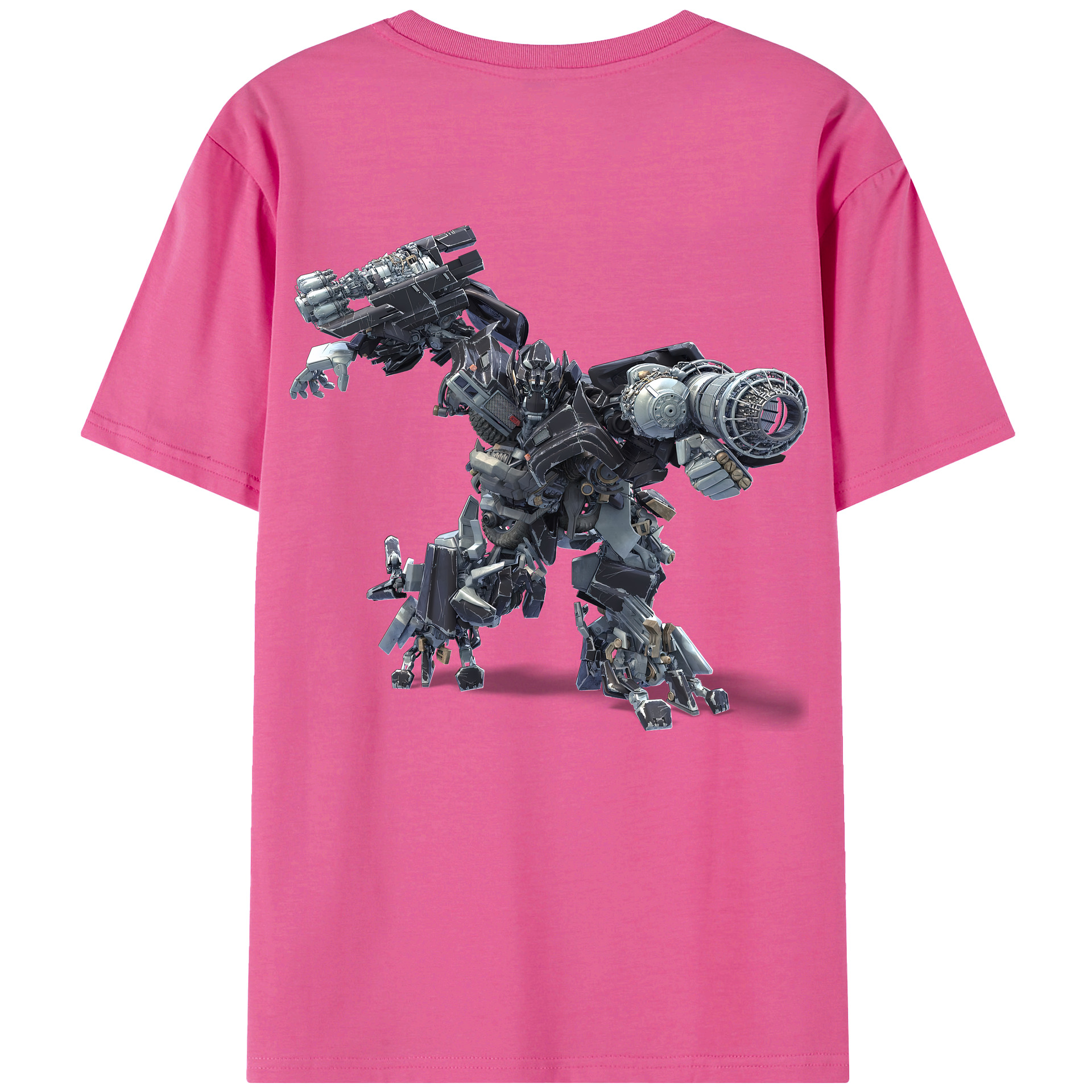 （画像用） Transformers トランスフォーマー レディース半袖Tシャツ(バックプリント)