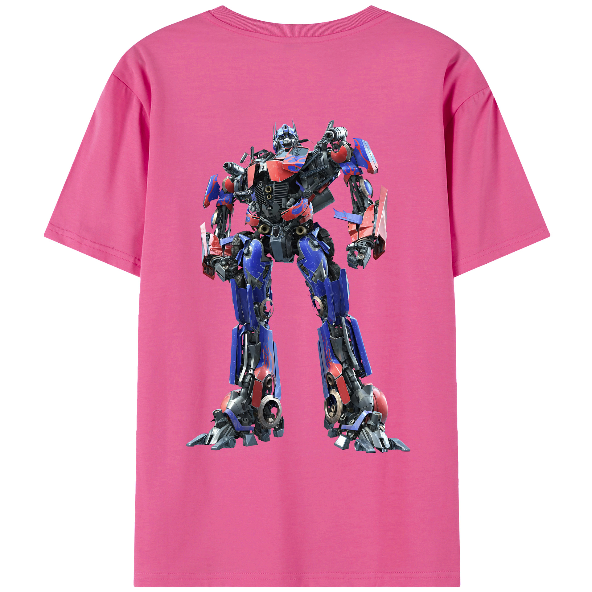 （画像用） Transformers トランスフォーマー レディース半袖Tシャツ(バックプリント)