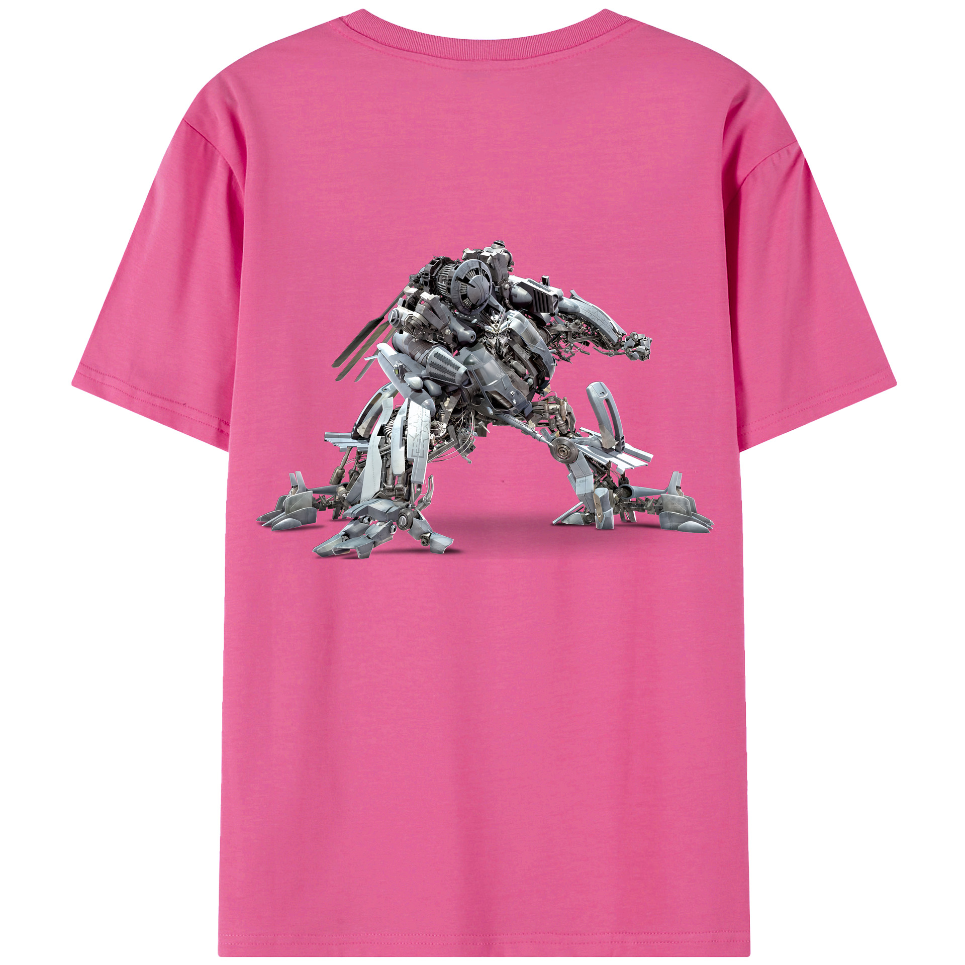 （画像用） Transformers トランスフォーマー レディース半袖Tシャツ(バックプリント)