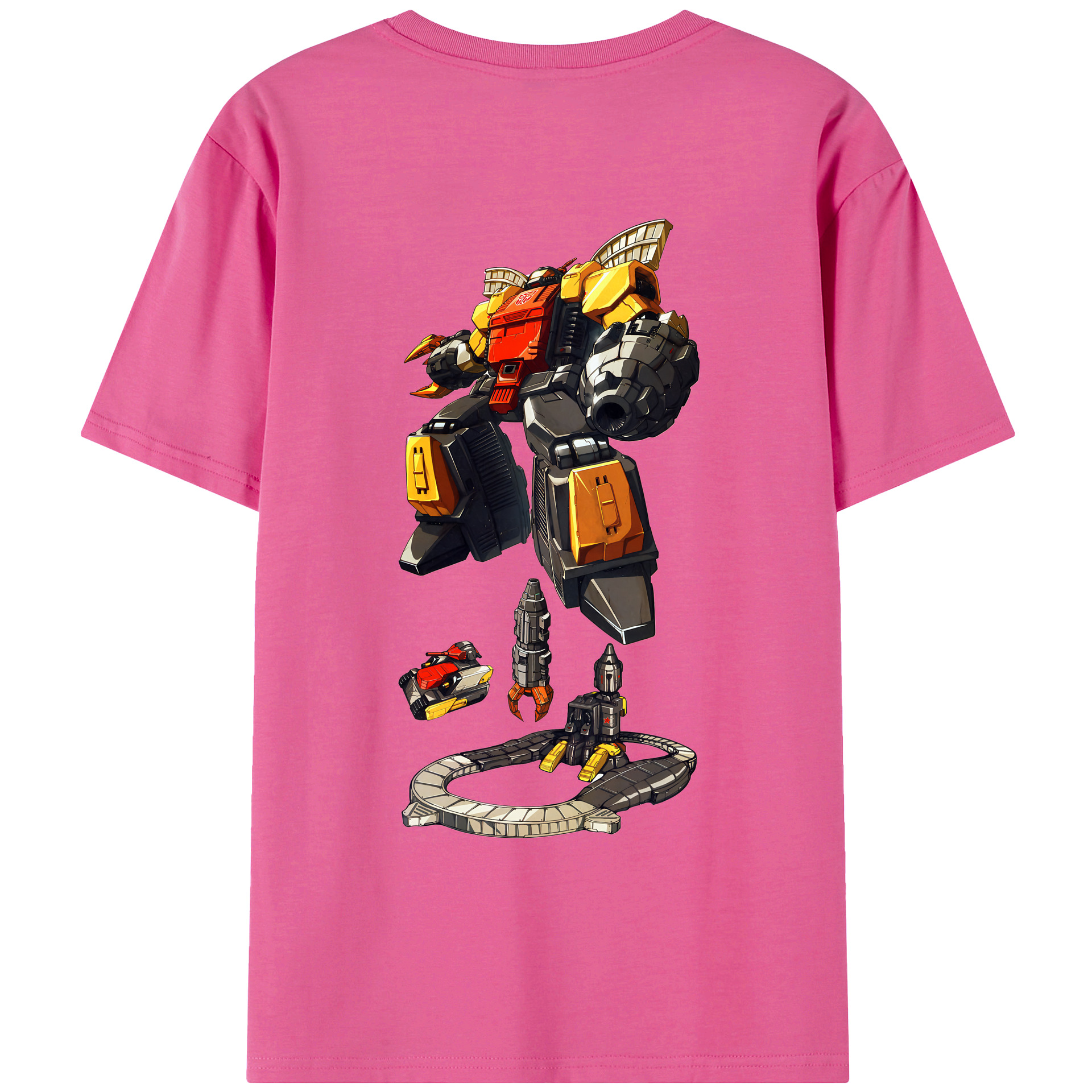 （画像用） Transformers トランスフォーマー レディース半袖Tシャツ(バックプリント)