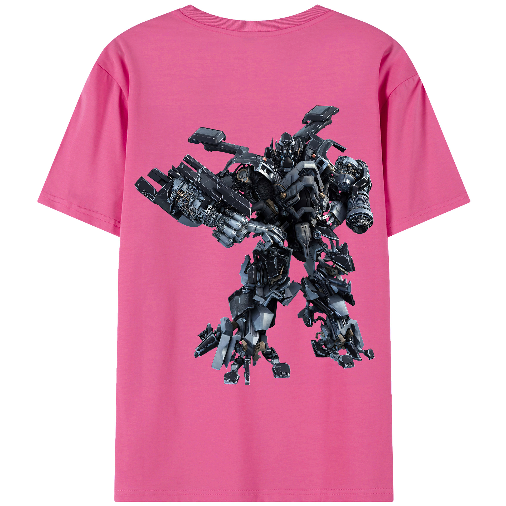 （画像用） Transformers トランスフォーマー レディース半袖Tシャツ(バックプリント)