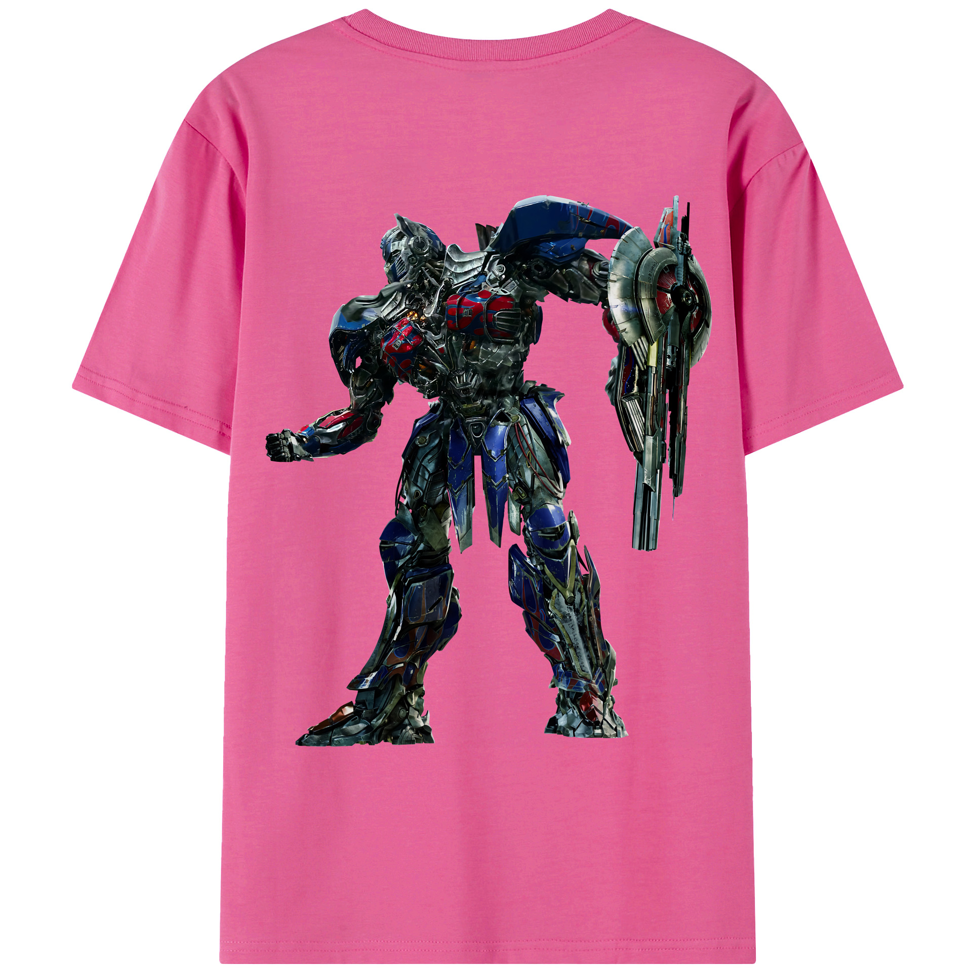 （画像用） Transformers トランスフォーマー レディース半袖Tシャツ(バックプリント)