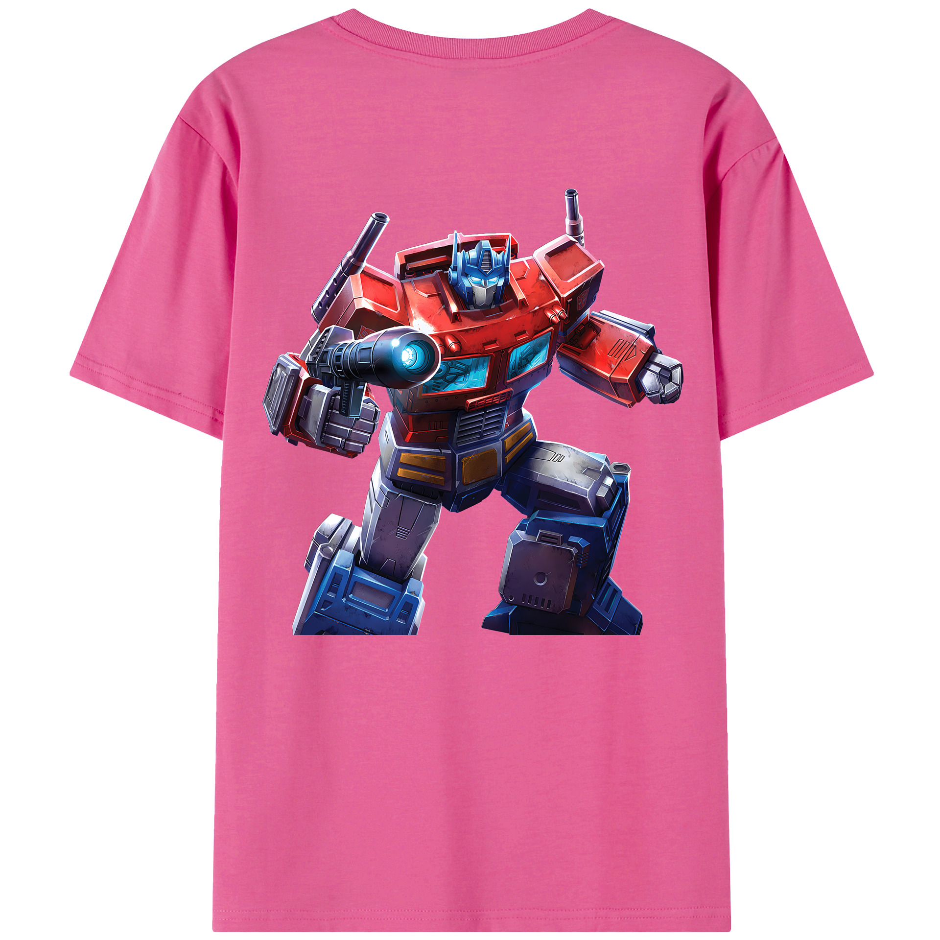（画像用） Transformers トランスフォーマー レディース半袖Tシャツ(バックプリント)