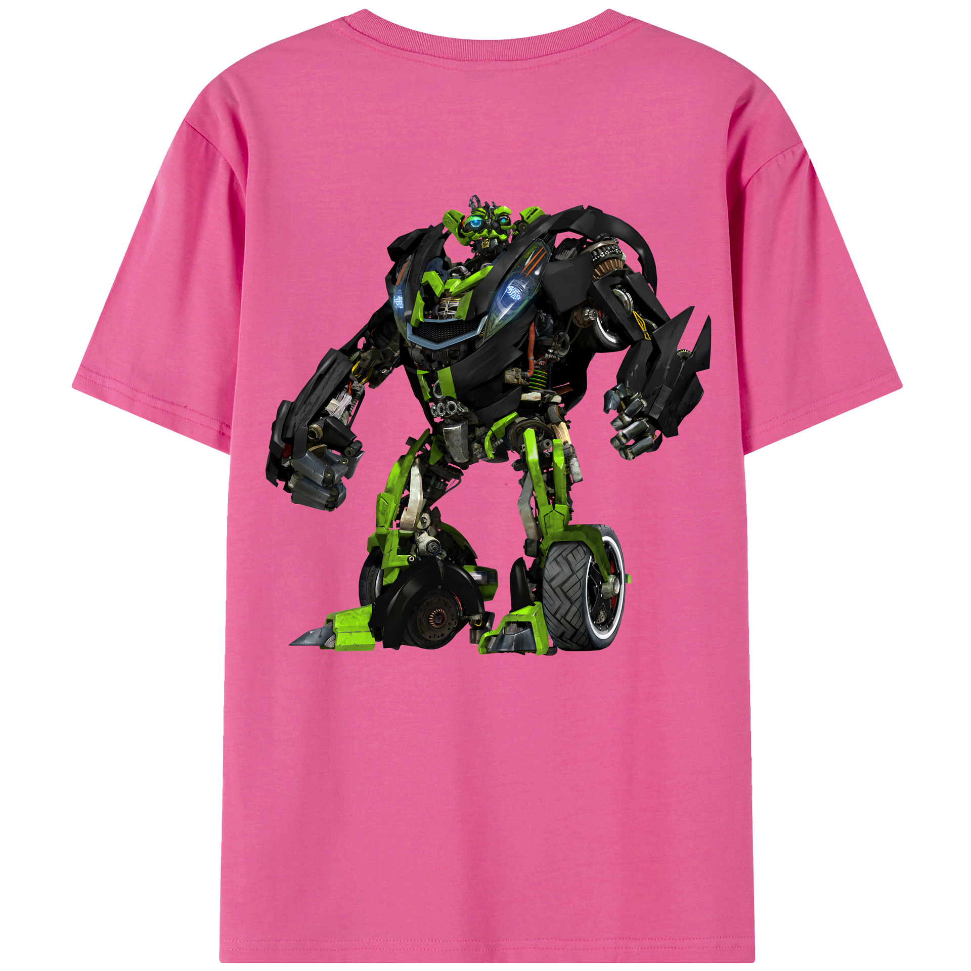 （画像用） Transformers トランスフォーマー レディース半袖Tシャツ(バックプリント)