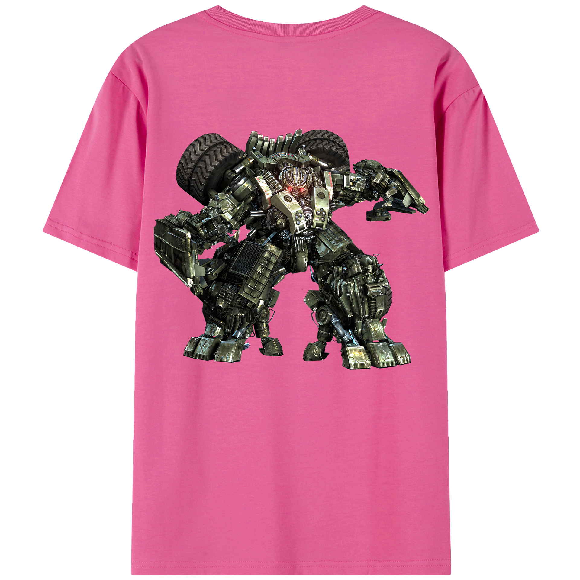 （画像用） Transformers トランスフォーマー レディース半袖Tシャツ(バックプリント)