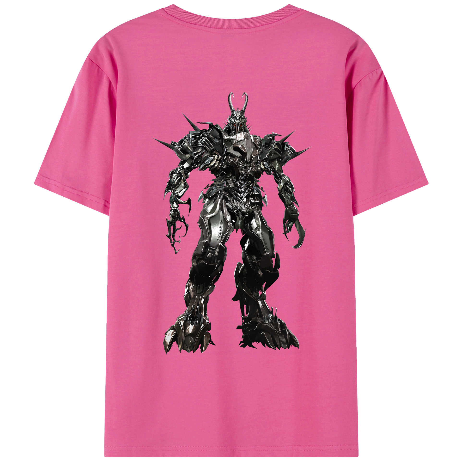 （画像用） Transformers トランスフォーマー レディース半袖Tシャツ(バックプリント)