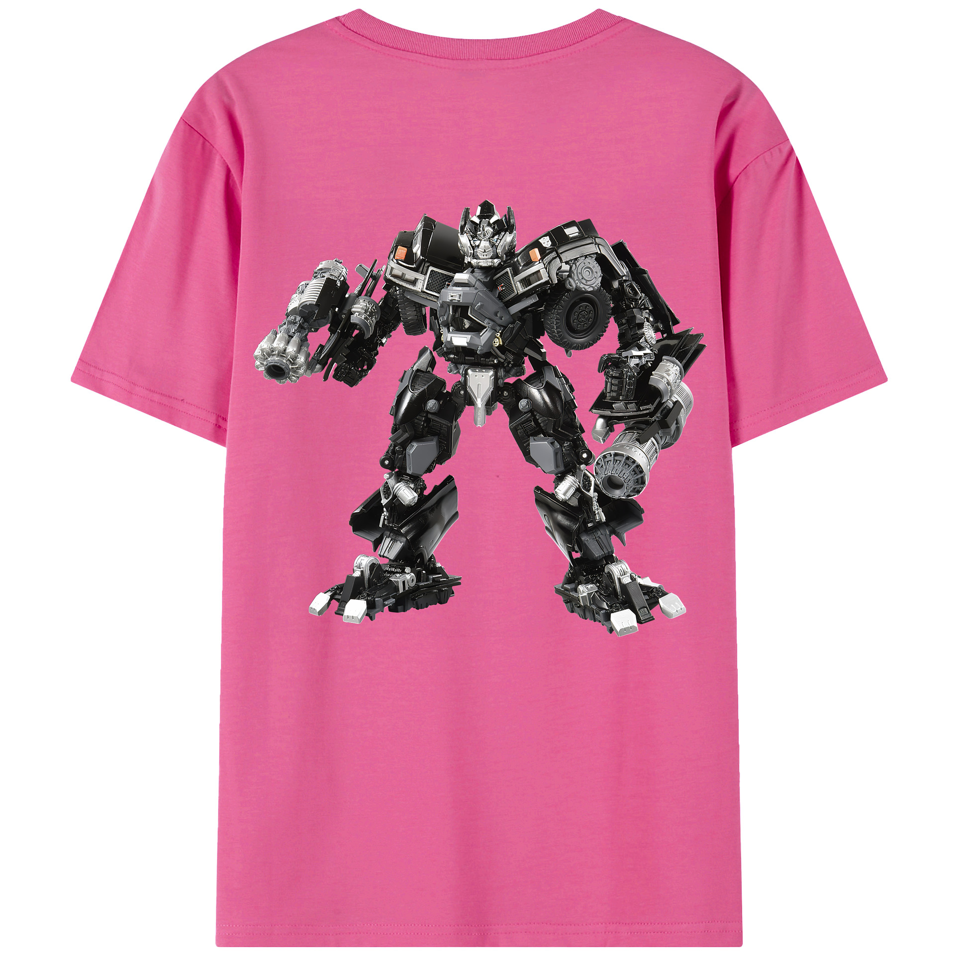 （画像用） Transformers トランスフォーマー レディース半袖Tシャツ(バックプリント)