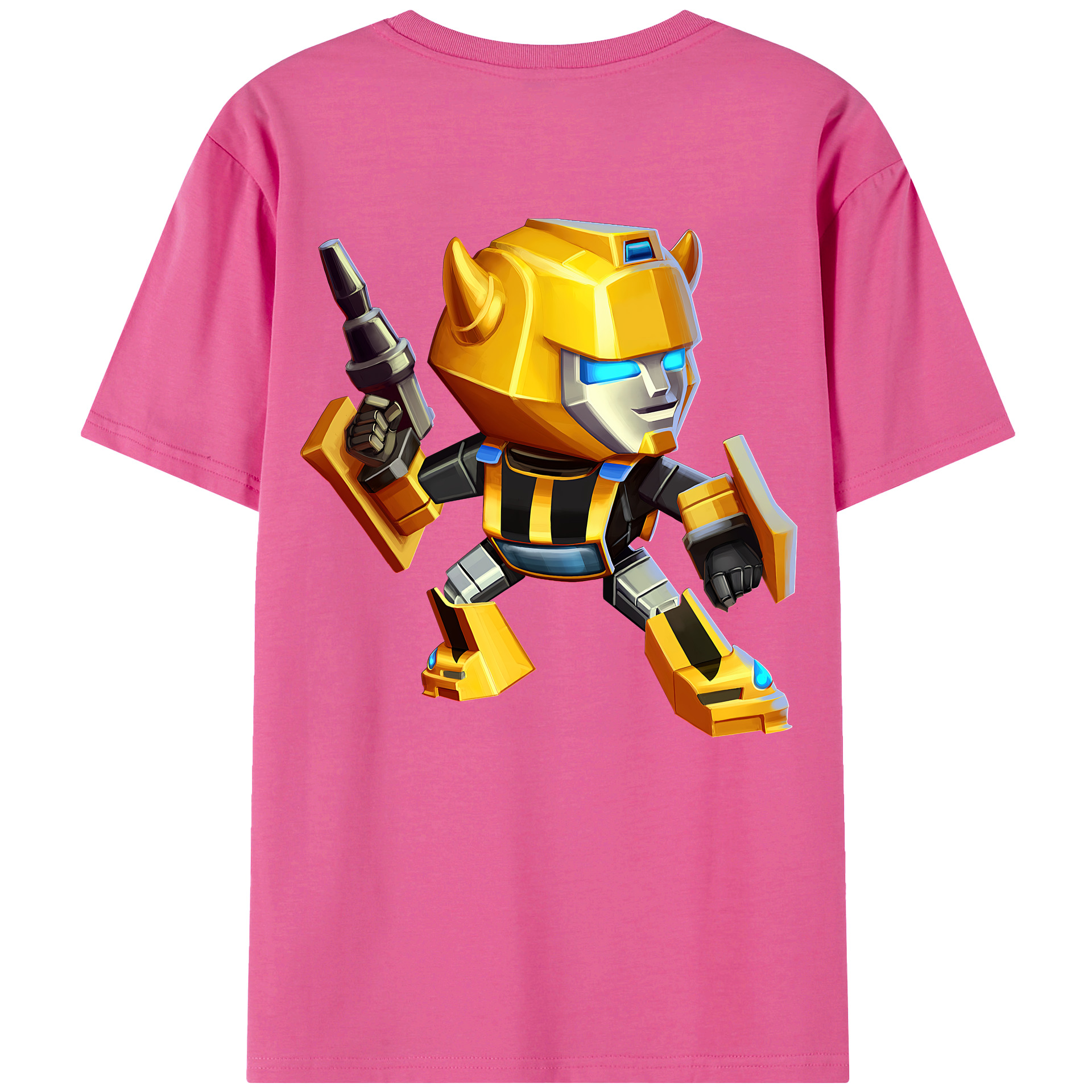 （画像用） Transformers トランスフォーマー レディース半袖Tシャツ(バックプリント)