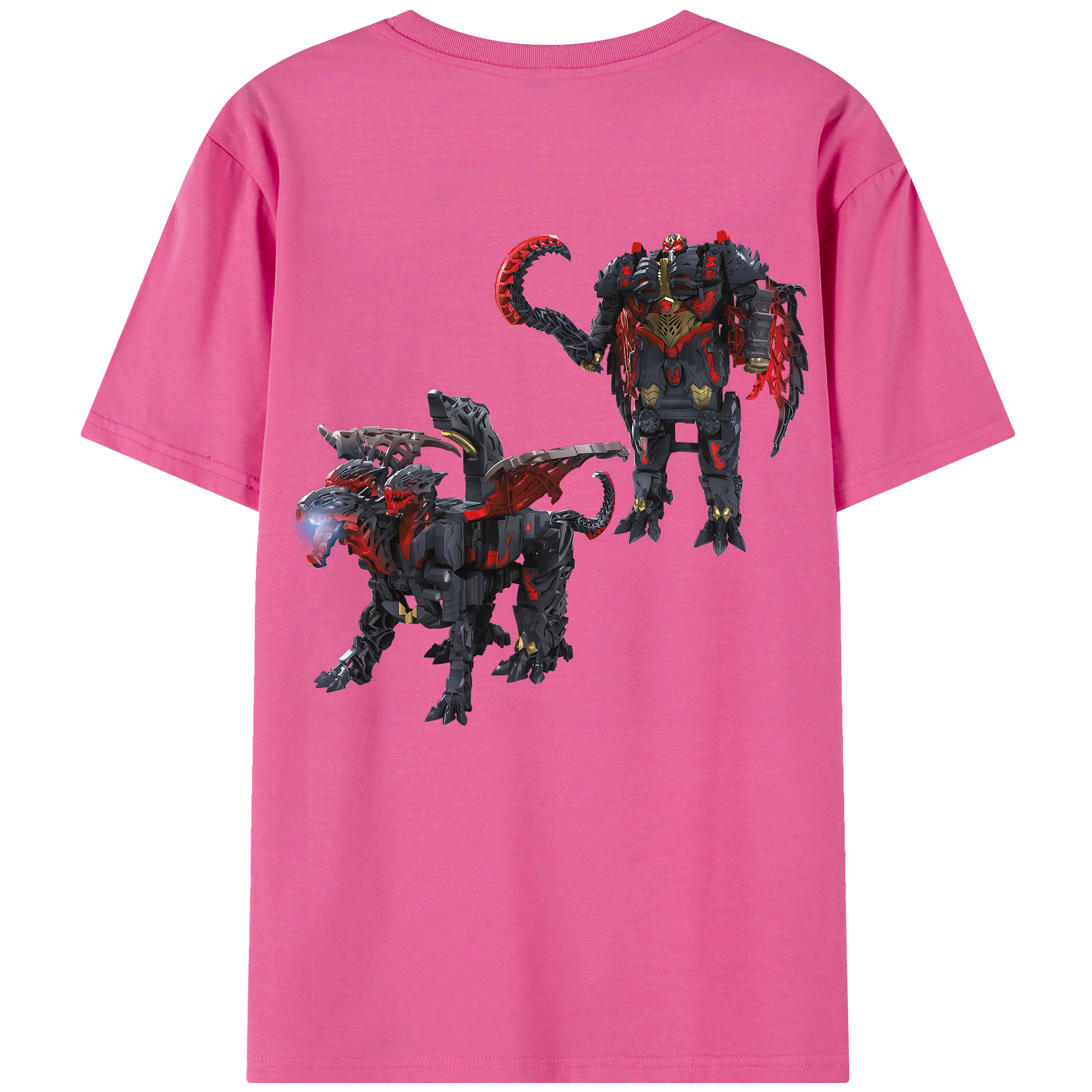 （画像用） Transformers トランスフォーマー レディース半袖Tシャツ(バックプリント)