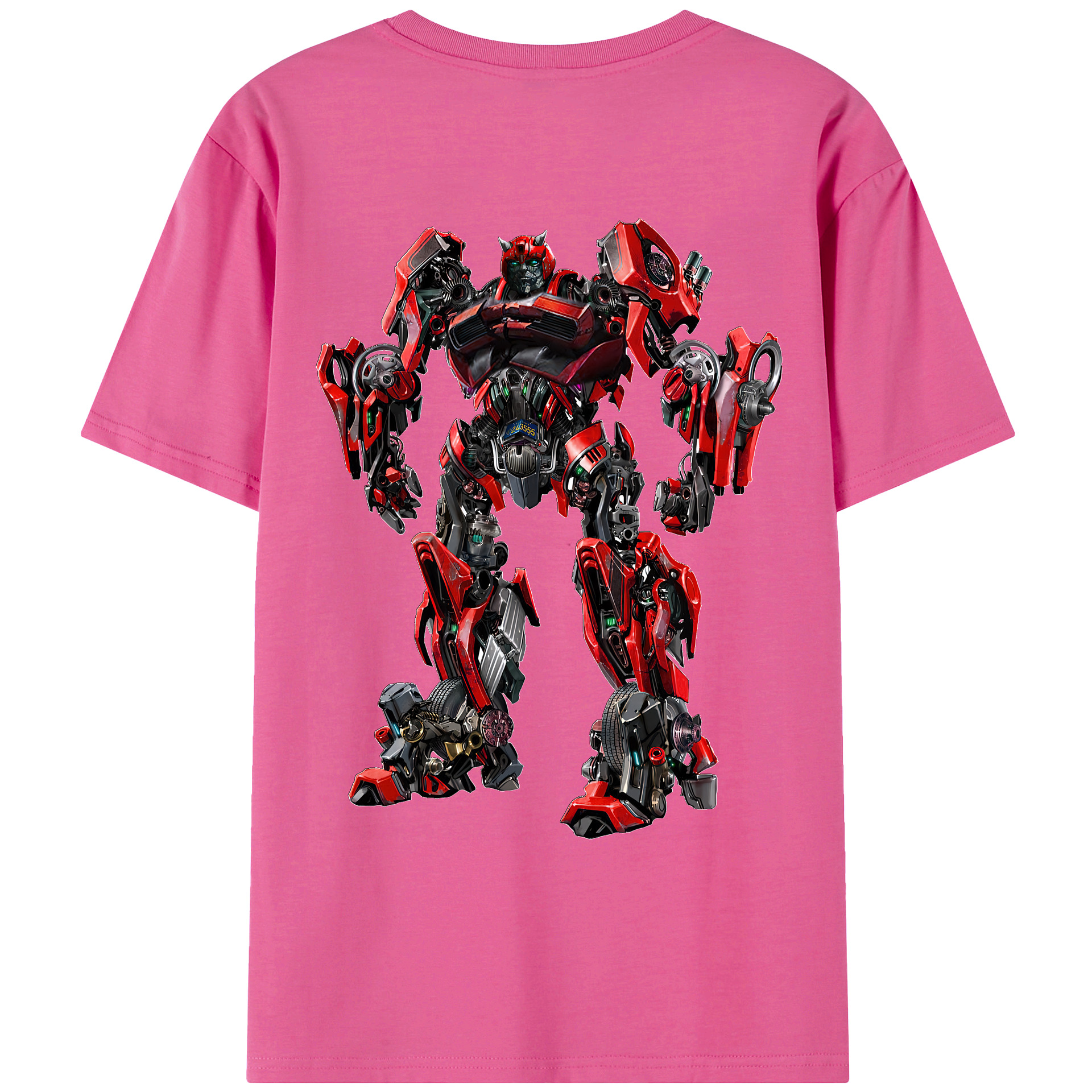 （画像用） Transformers トランスフォーマー レディース半袖Tシャツ(バックプリント)