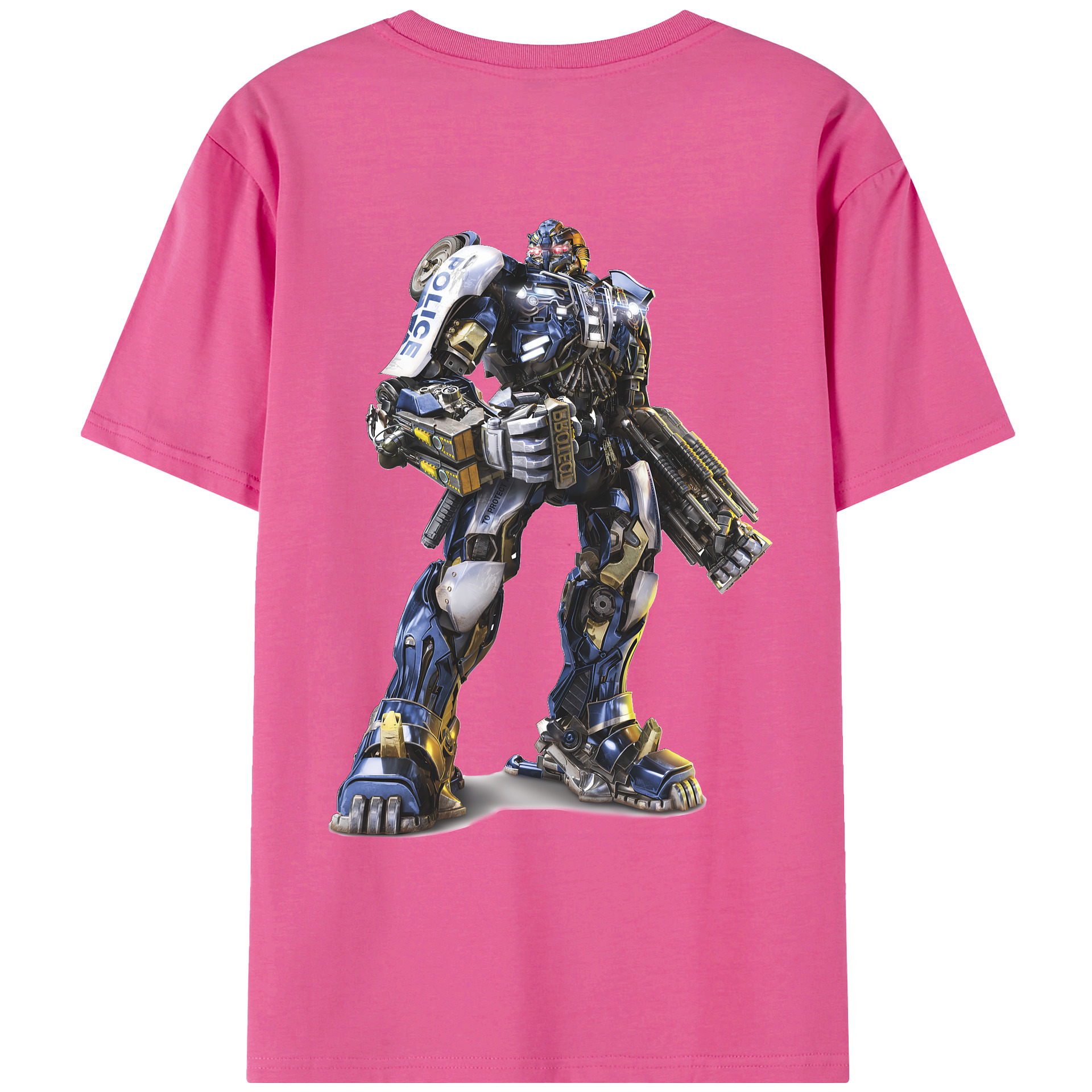 （画像用） Transformers トランスフォーマー レディース半袖Tシャツ(バックプリント)