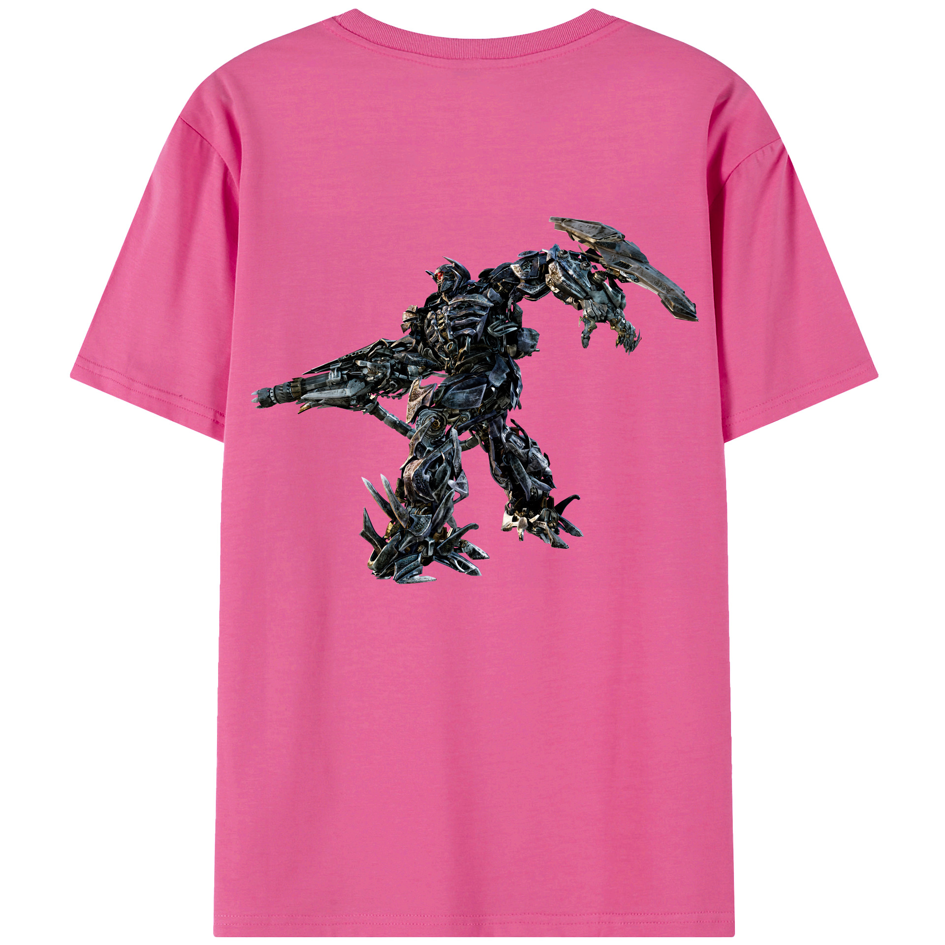 （画像用） Transformers トランスフォーマー レディース半袖Tシャツ(バックプリント)