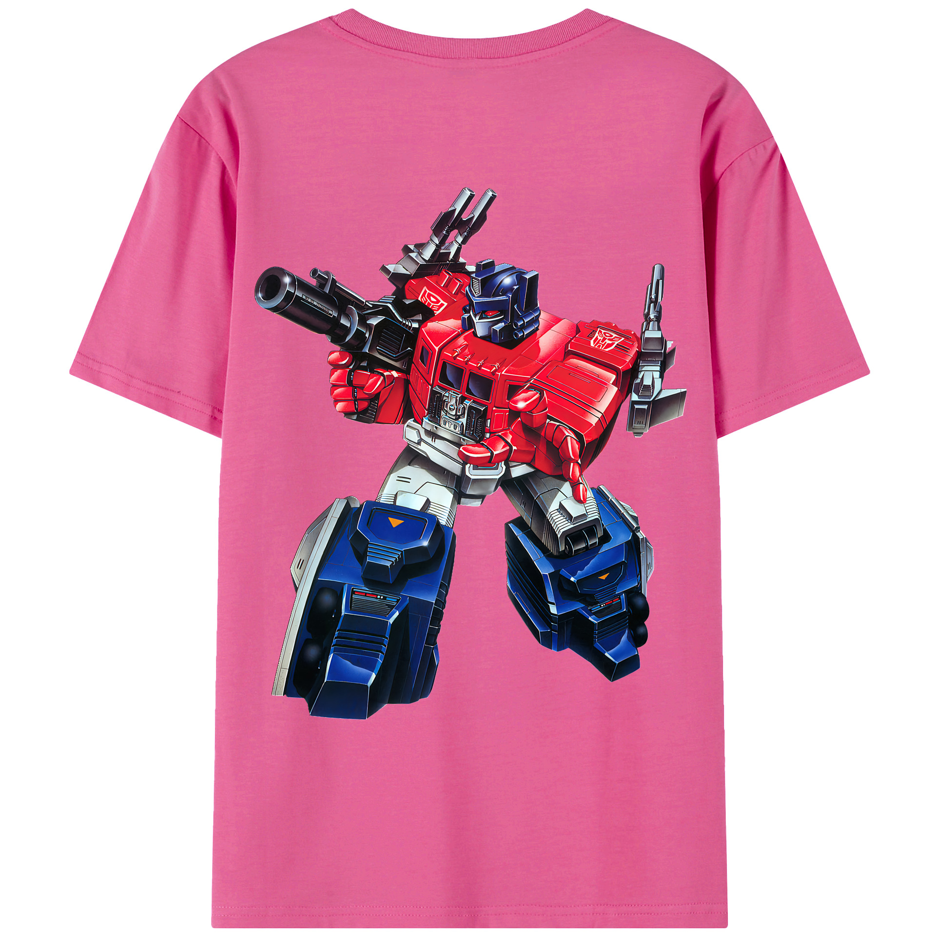 （画像用） Transformers トランスフォーマー レディース半袖Tシャツ(バックプリント)