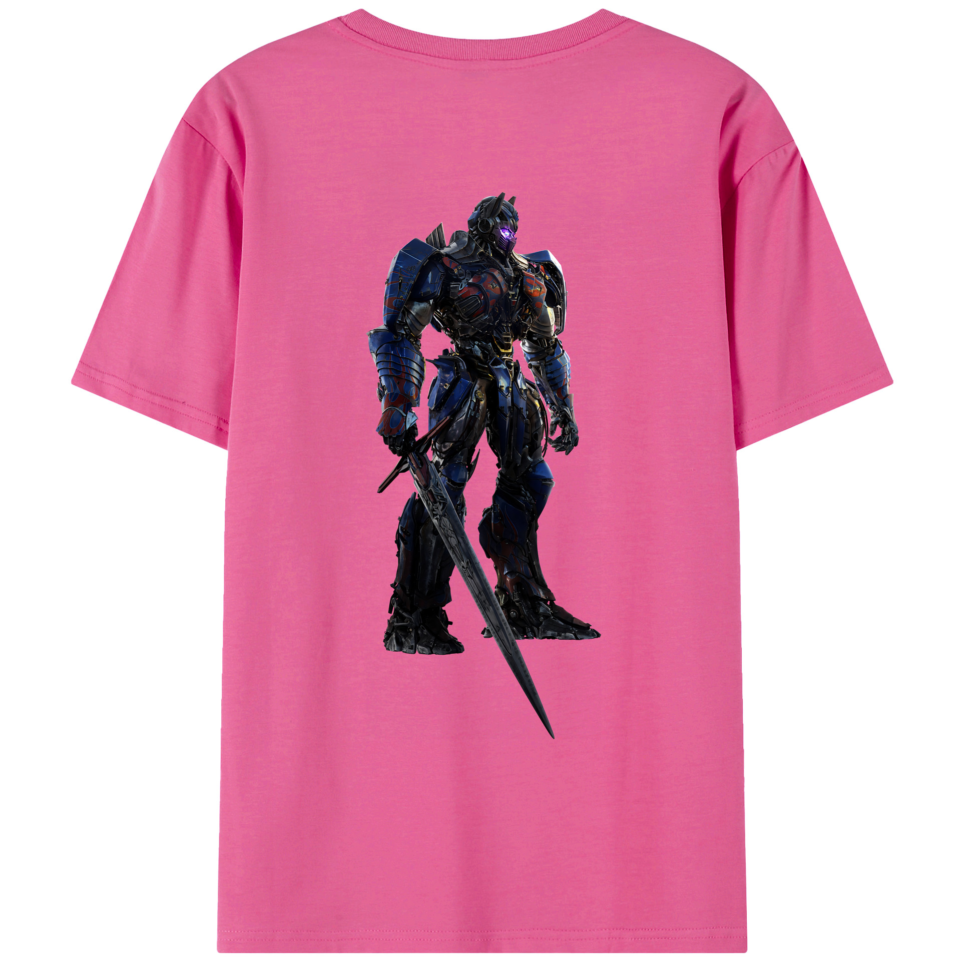 （画像用） Transformers トランスフォーマー レディース半袖Tシャツ(バックプリント)