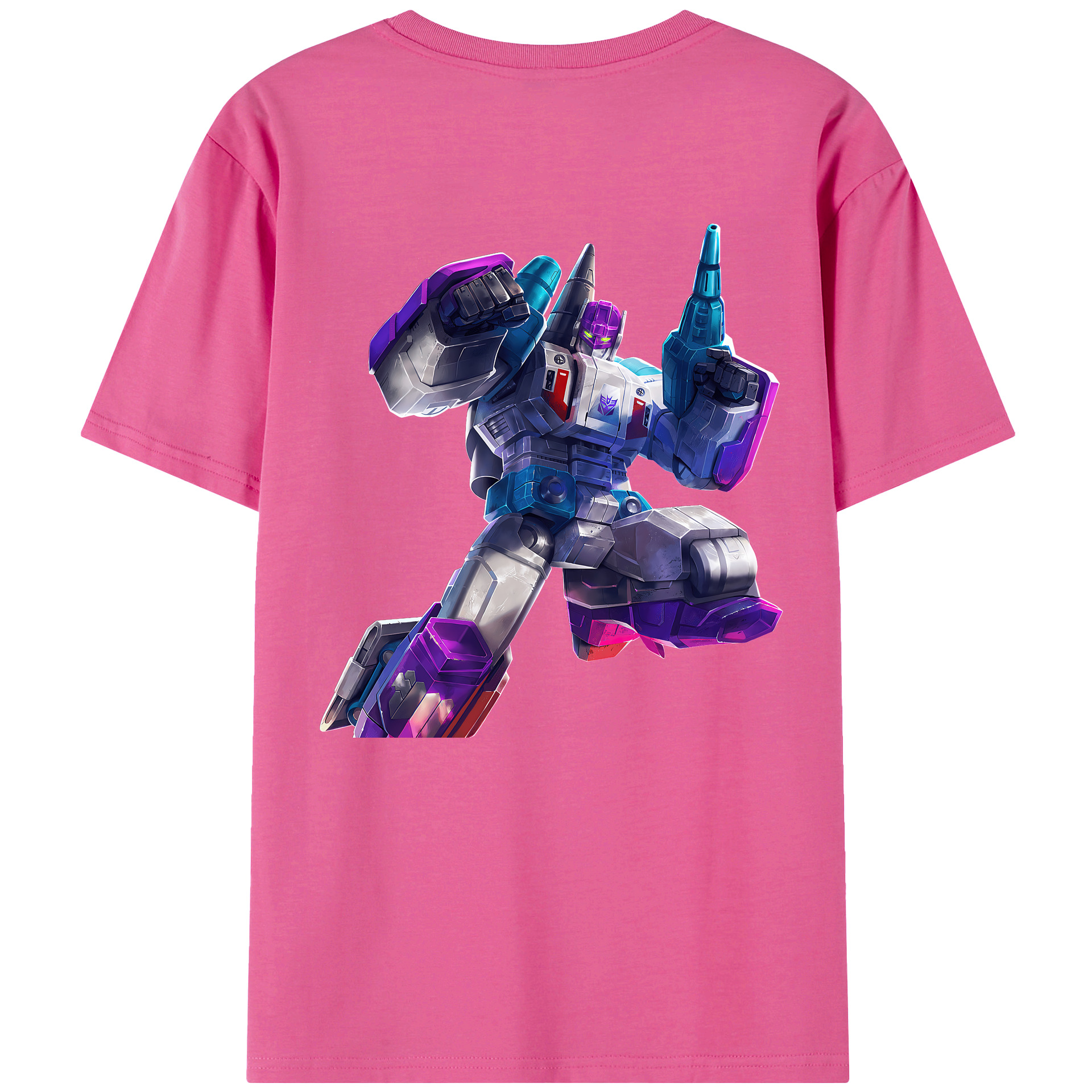 （画像用） Transformers トランスフォーマー レディース半袖Tシャツ(バックプリント)