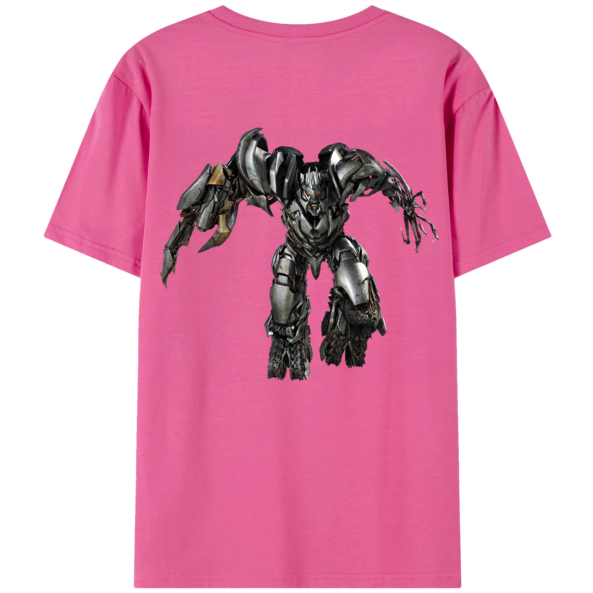 （画像用） Transformers トランスフォーマー レディース半袖Tシャツ(バックプリント)