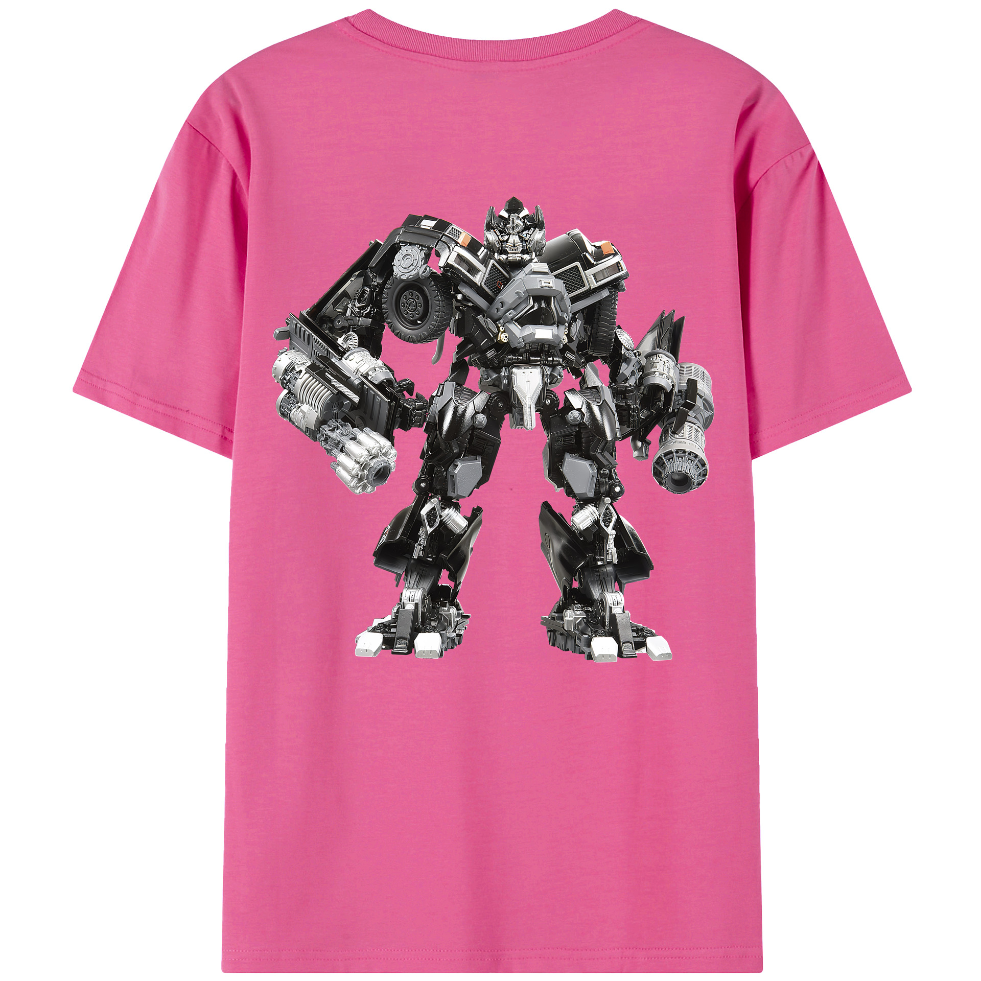 （画像用） Transformers トランスフォーマー レディース半袖Tシャツ(バックプリント)