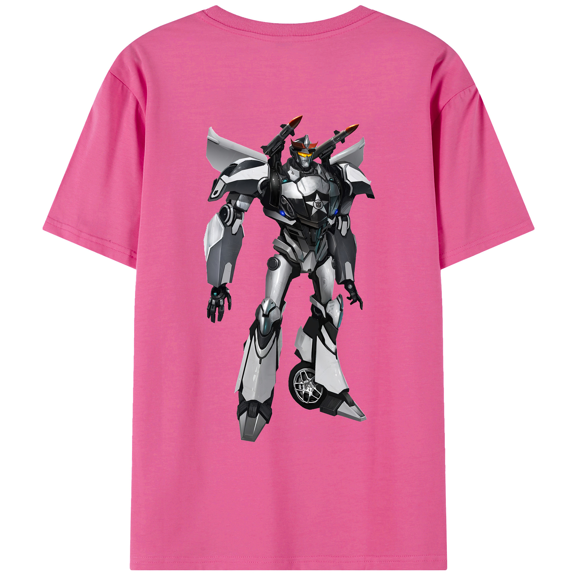 （画像用） Transformers トランスフォーマー レディース半袖Tシャツ(バックプリント)