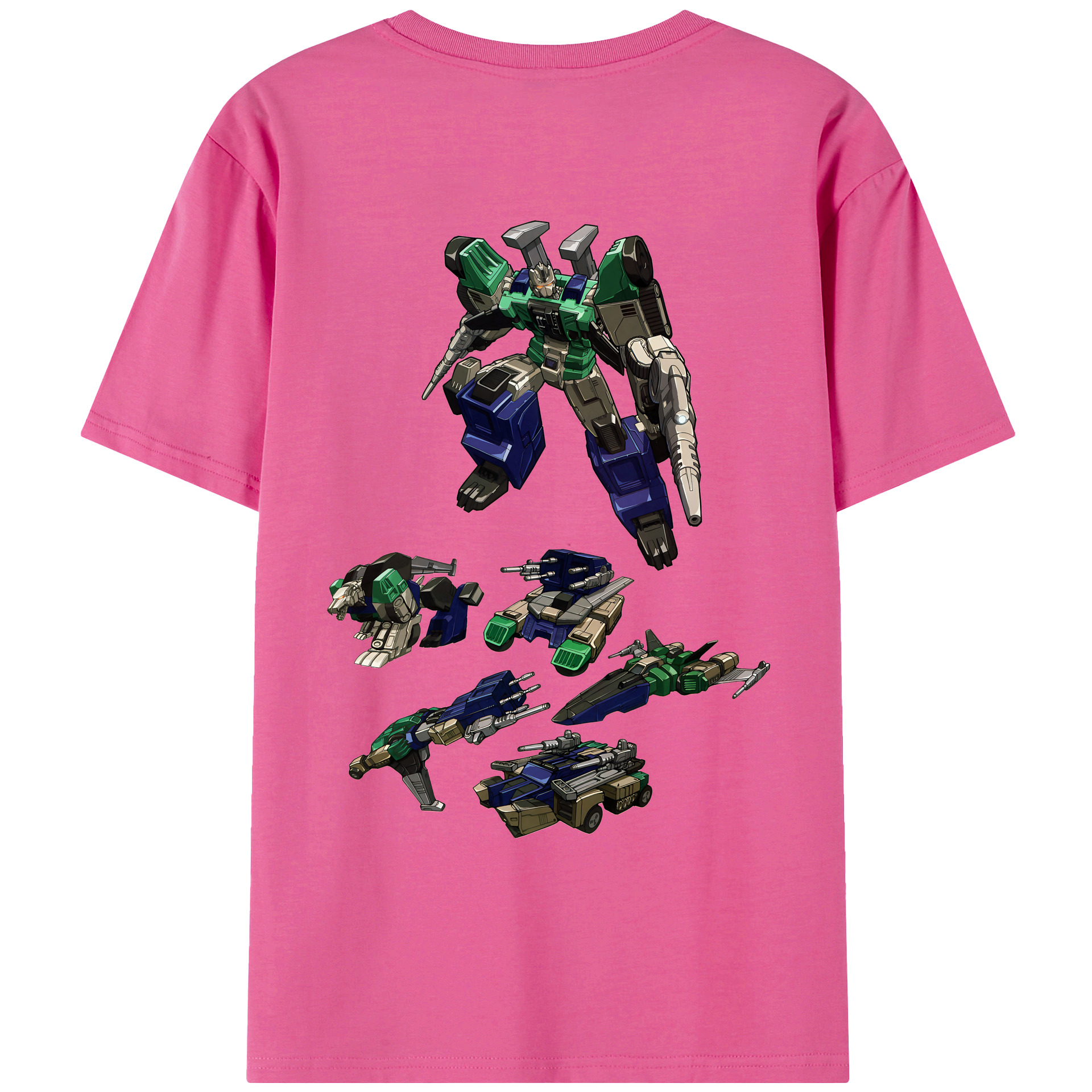 （画像用） Transformers トランスフォーマー レディース半袖Tシャツ(バックプリント)