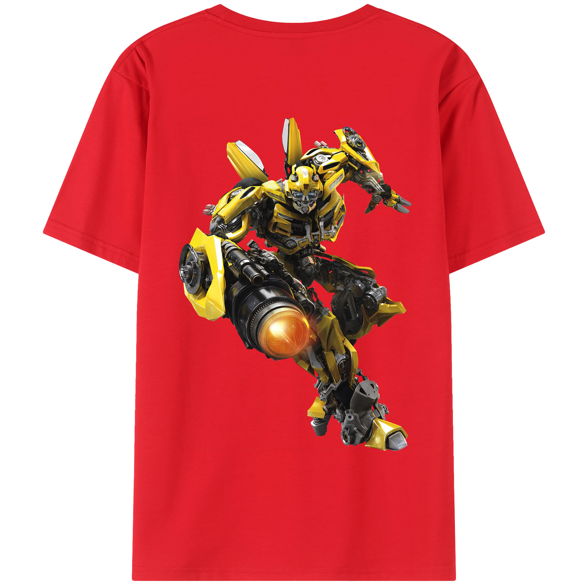 （画像用） Transformers トランスフォーマー レディース半袖Tシャツ(バックプリント)