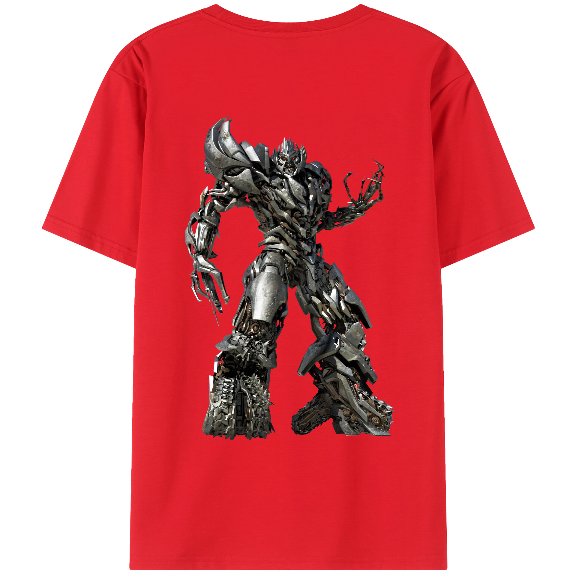 （画像用） Transformers トランスフォーマー レディース半袖Tシャツ(バックプリント)