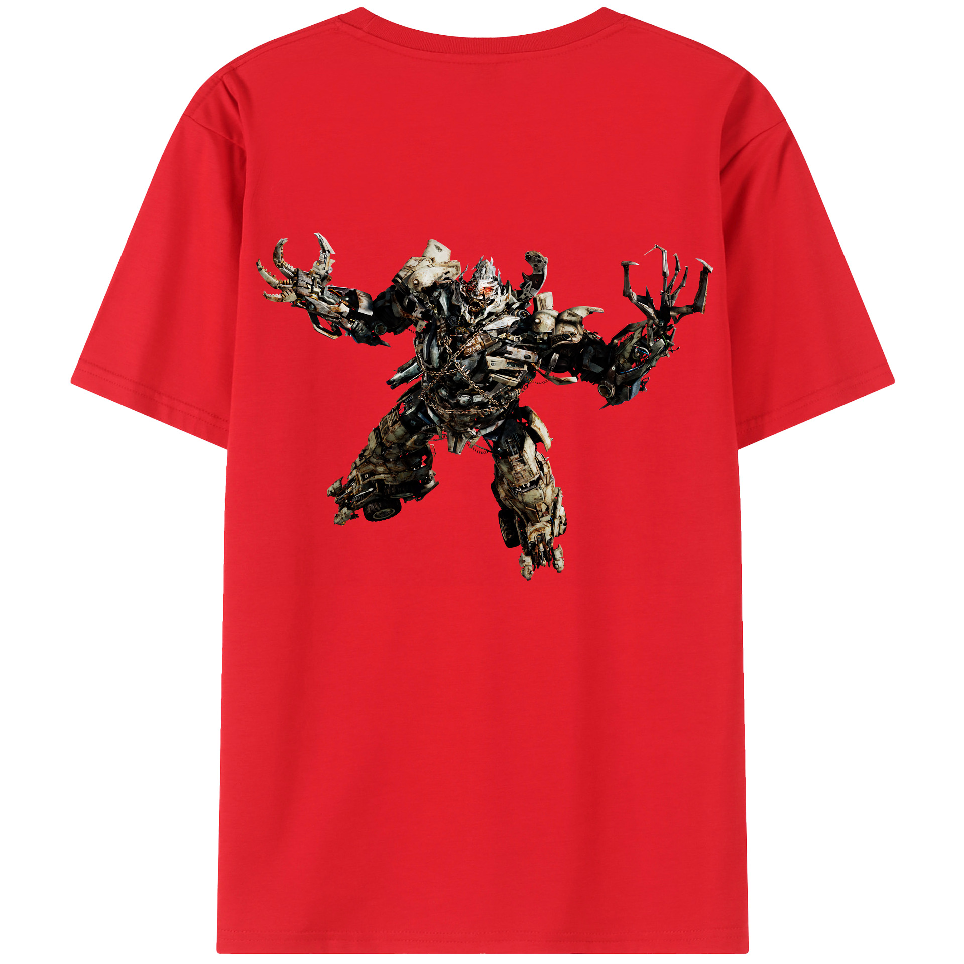 （画像用） Transformers トランスフォーマー レディース半袖Tシャツ(バックプリント)