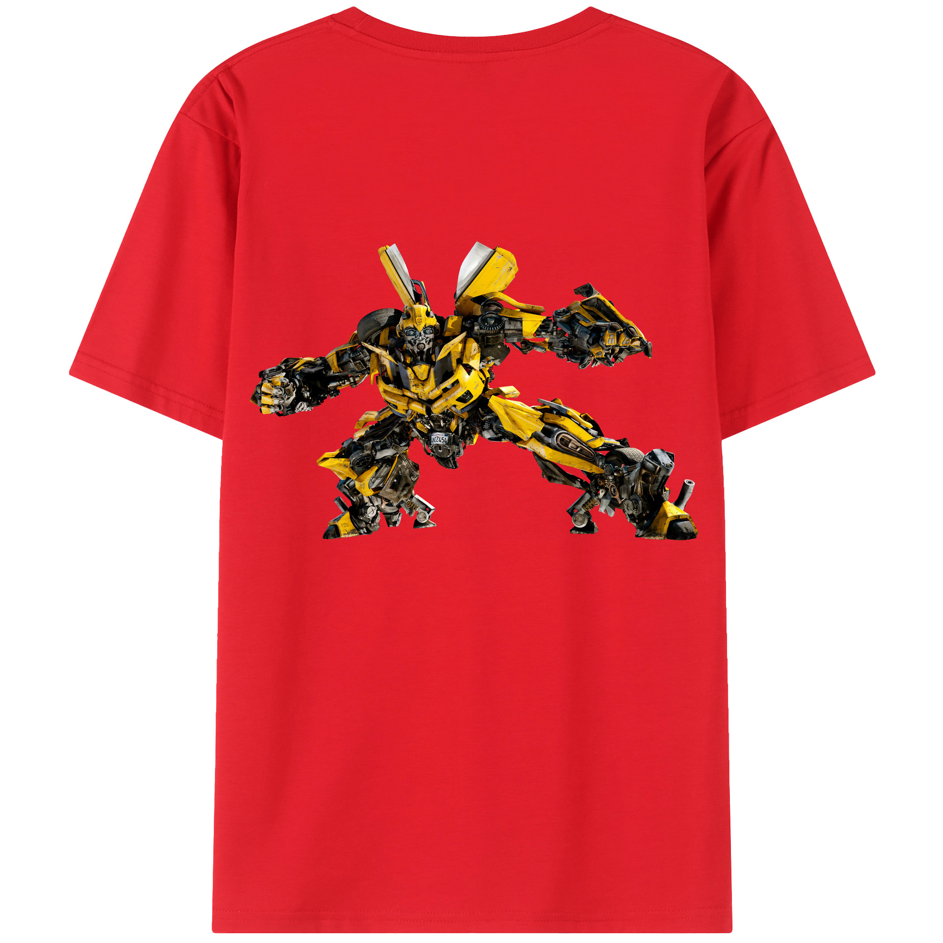 （画像用） Transformers トランスフォーマー レディース半袖Tシャツ(バックプリント)