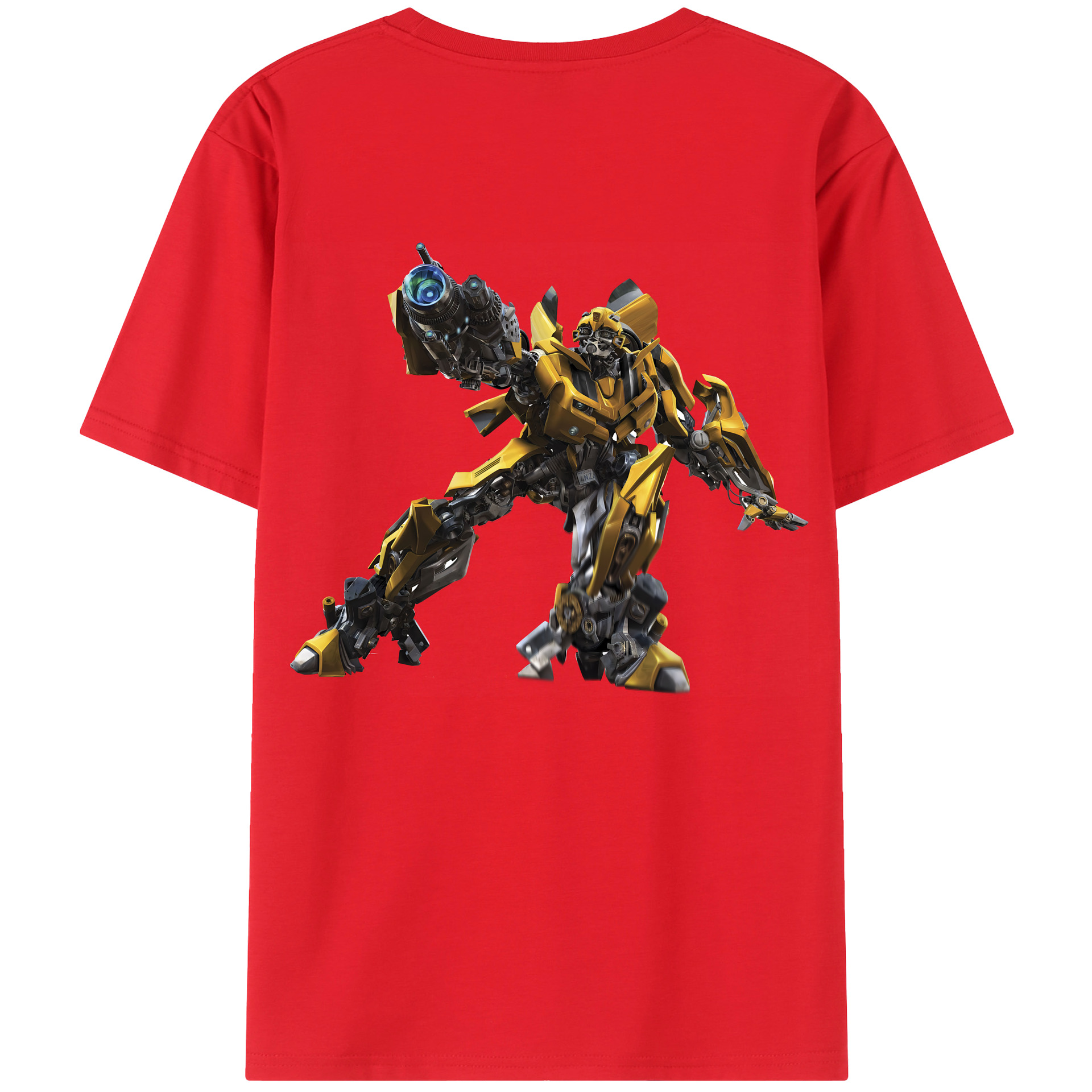 （画像用） Transformers トランスフォーマー レディース半袖Tシャツ(バックプリント)