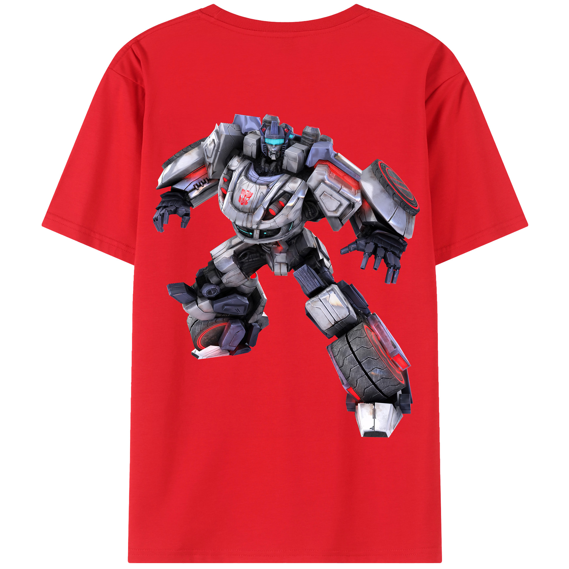 （画像用） Transformers トランスフォーマー レディース半袖Tシャツ(バックプリント)