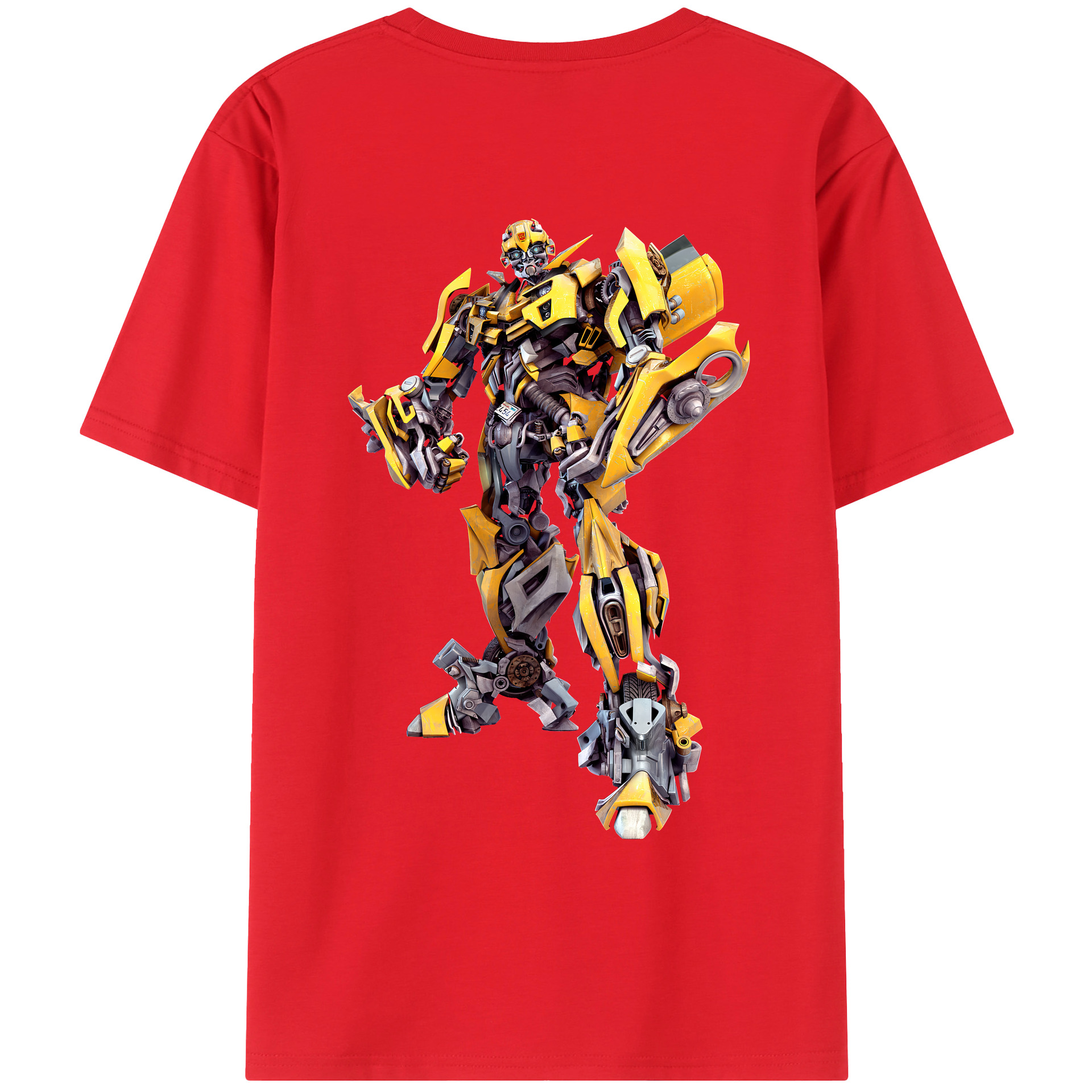（画像用） Transformers トランスフォーマー レディース半袖Tシャツ(バックプリント)
