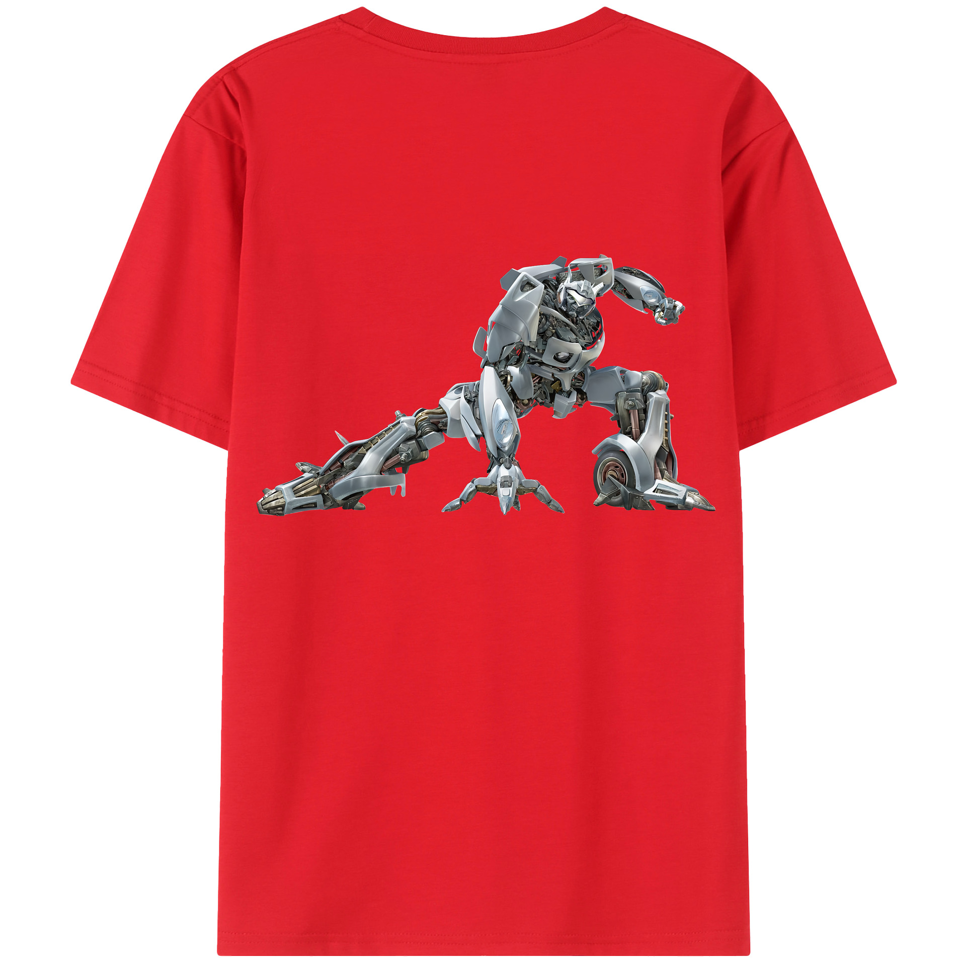 （画像用） Transformers トランスフォーマー レディース半袖Tシャツ(バックプリント)