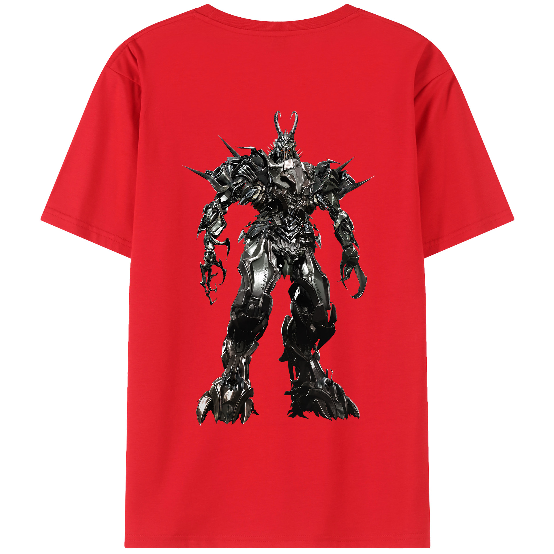 （画像用） Transformers トランスフォーマー レディース半袖Tシャツ(バックプリント)