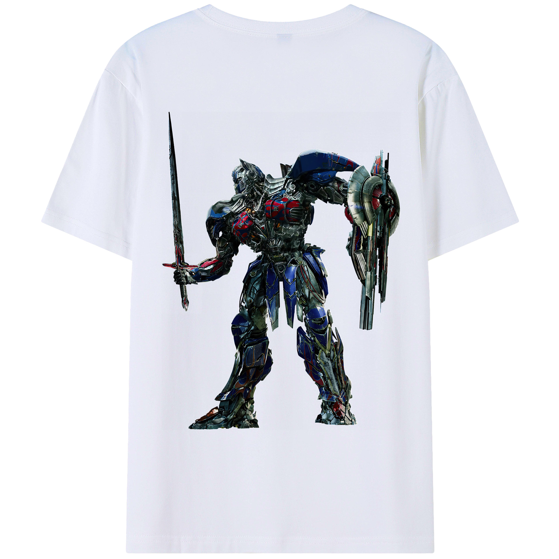 （画像用） Transformers トランスフォーマー レディース半袖Tシャツ(バックプリント)