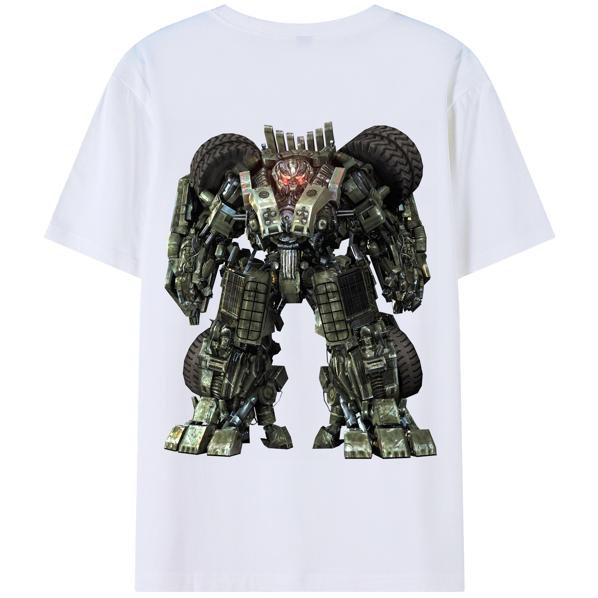 （画像用） Transformers トランスフォーマー レディース半袖Tシャツ(バックプリント)