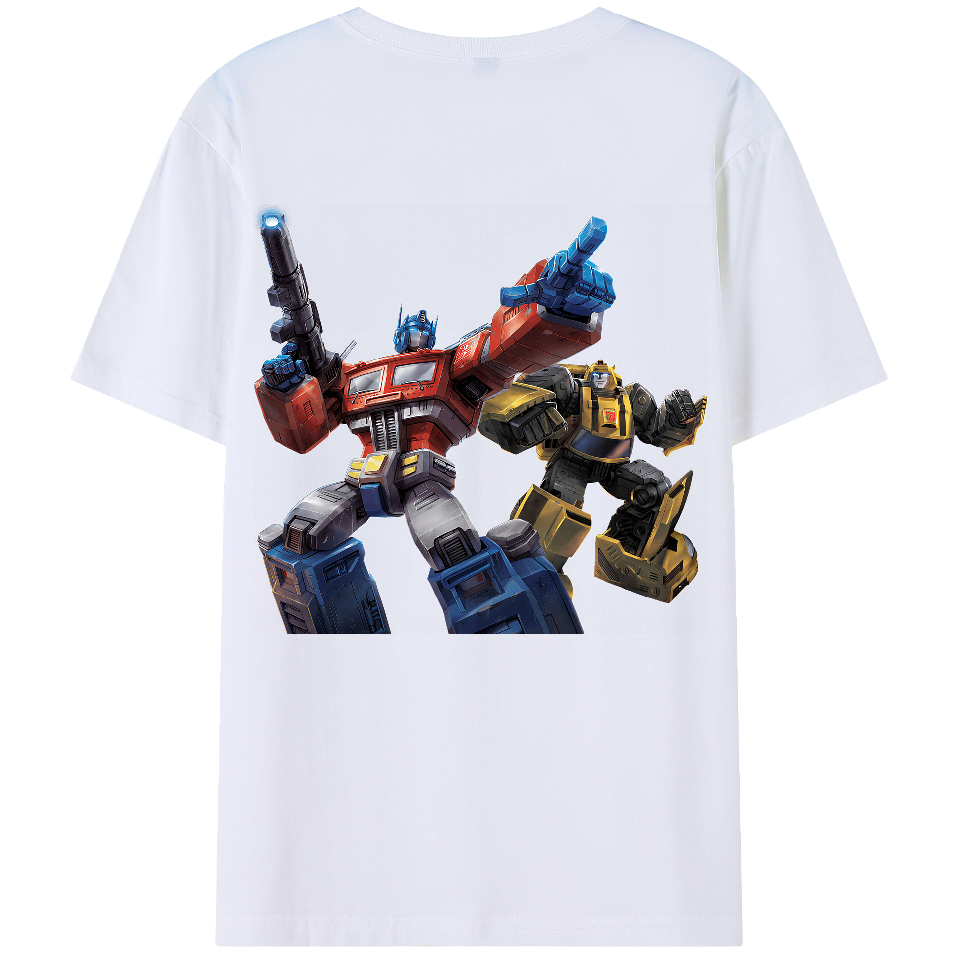 （画像用） Transformers トランスフォーマー レディース半袖Tシャツ(バックプリント)