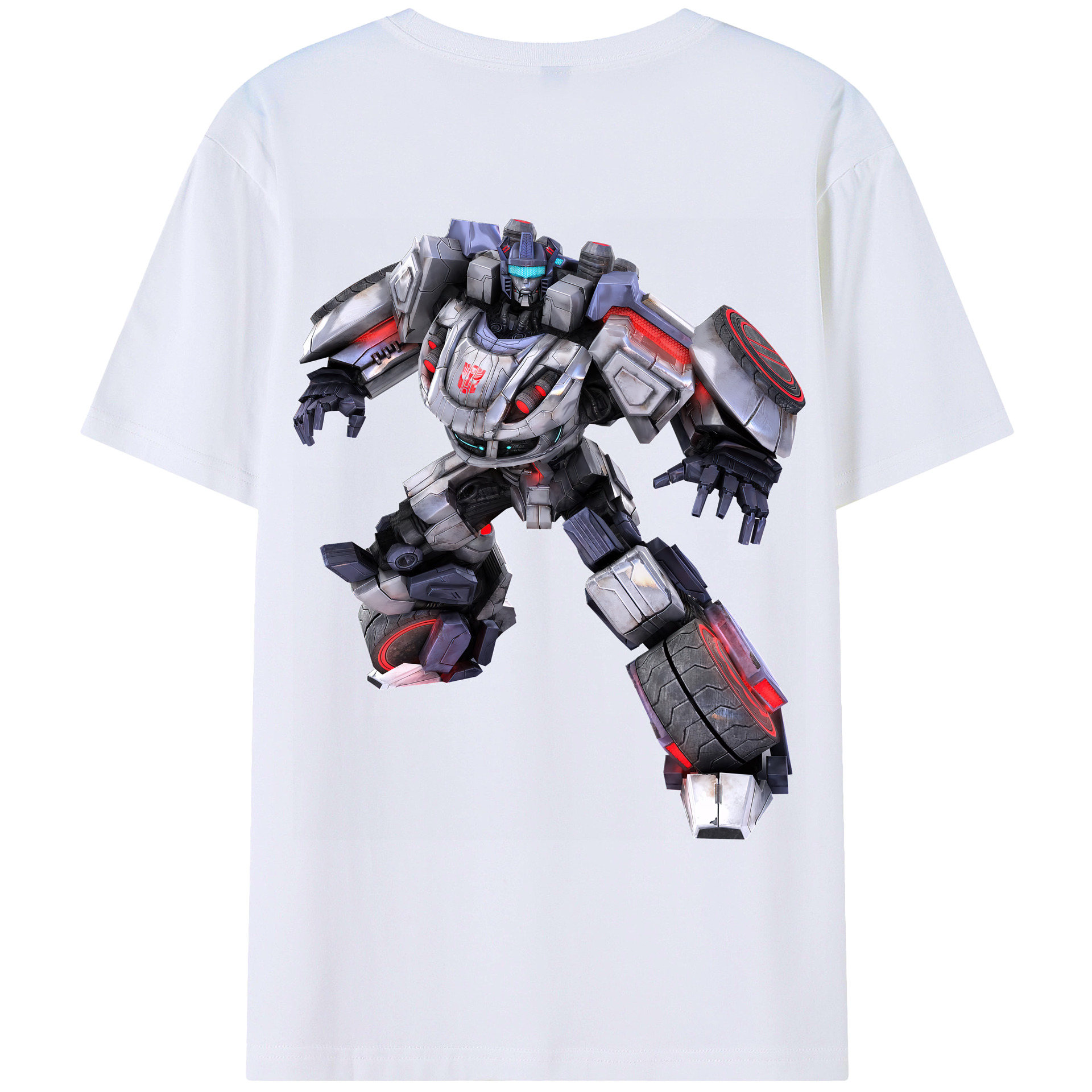 （画像用） Transformers トランスフォーマー レディース半袖Tシャツ(バックプリント)