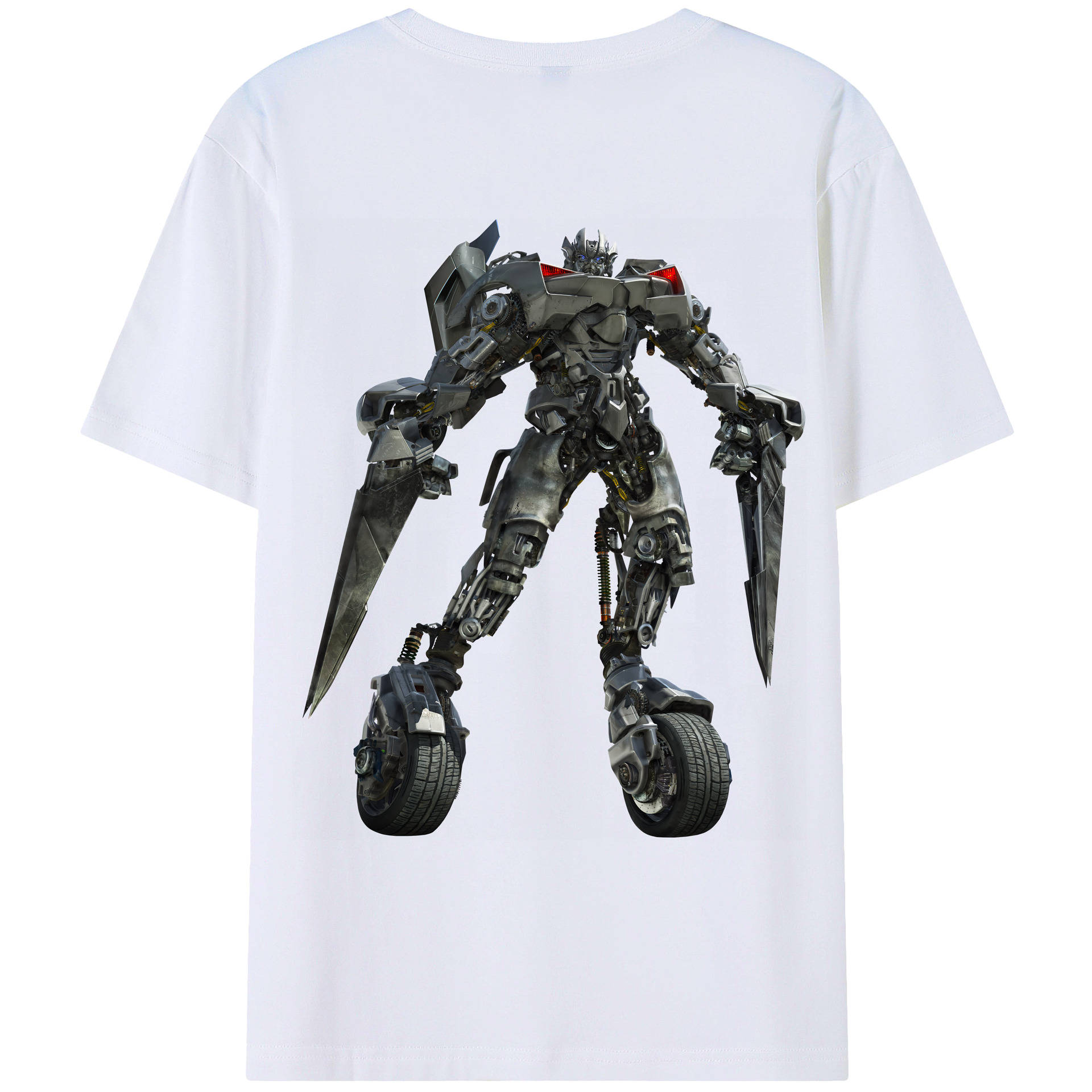 （画像用） Transformers トランスフォーマー レディース半袖Tシャツ(バックプリント)