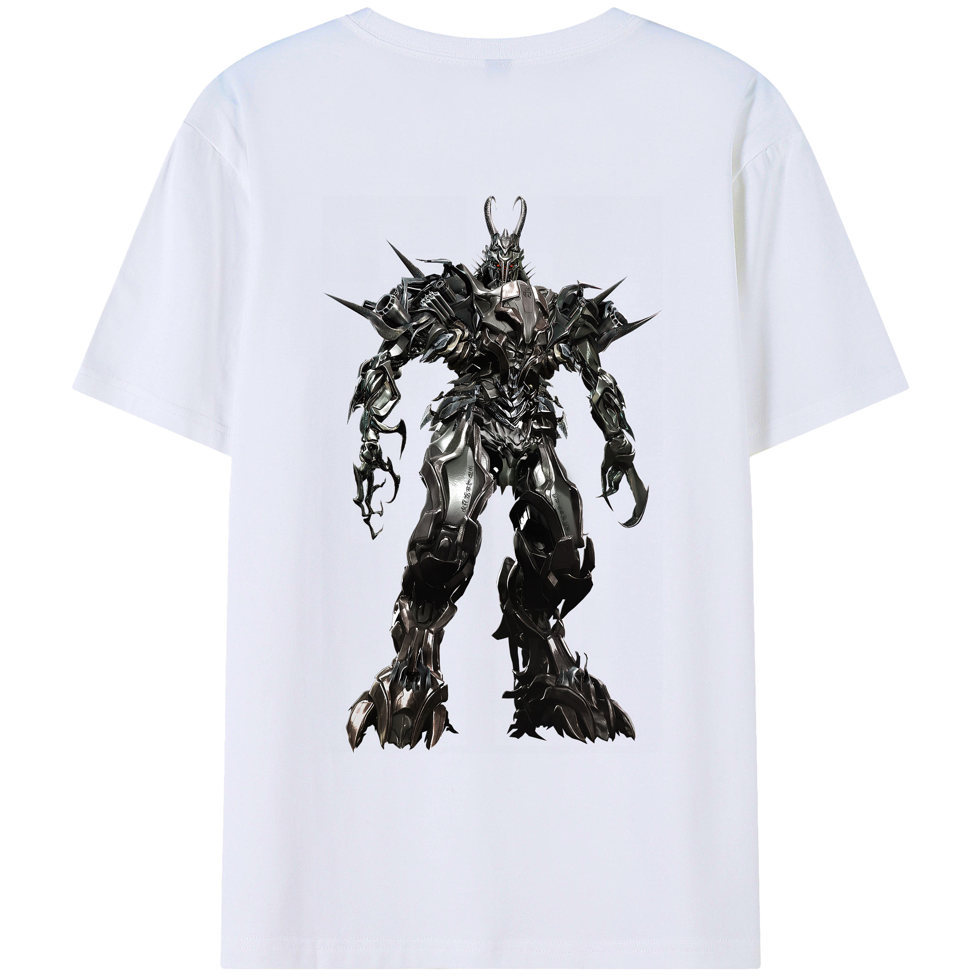 （画像用） Transformers トランスフォーマー レディース半袖Tシャツ(バックプリント)
