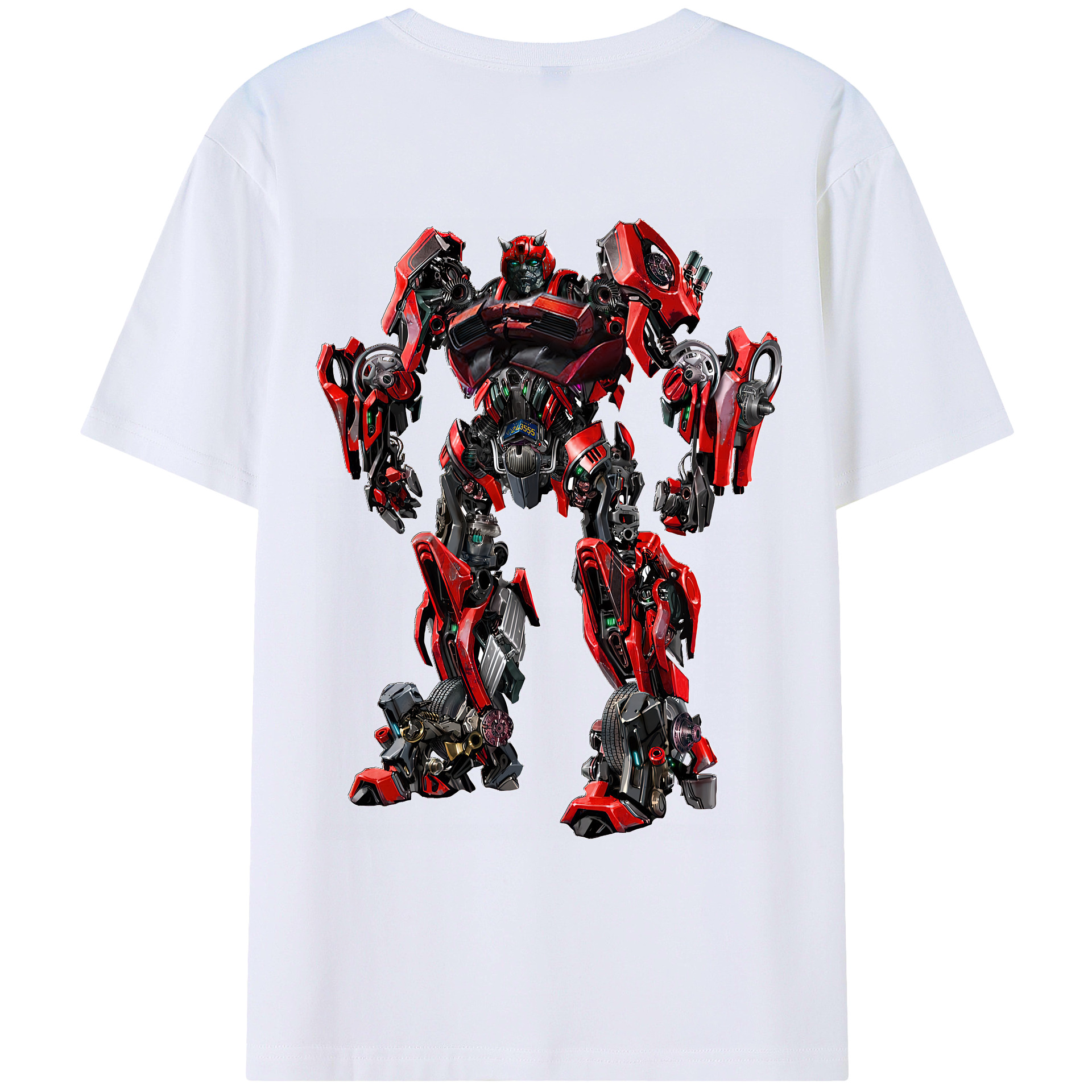 （画像用） Transformers トランスフォーマー レディース半袖Tシャツ(バックプリント)