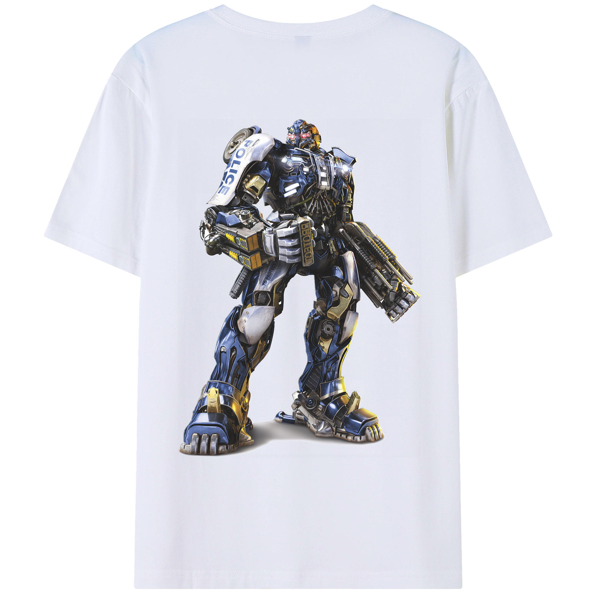 （画像用） Transformers トランスフォーマー レディース半袖Tシャツ(バックプリント)
