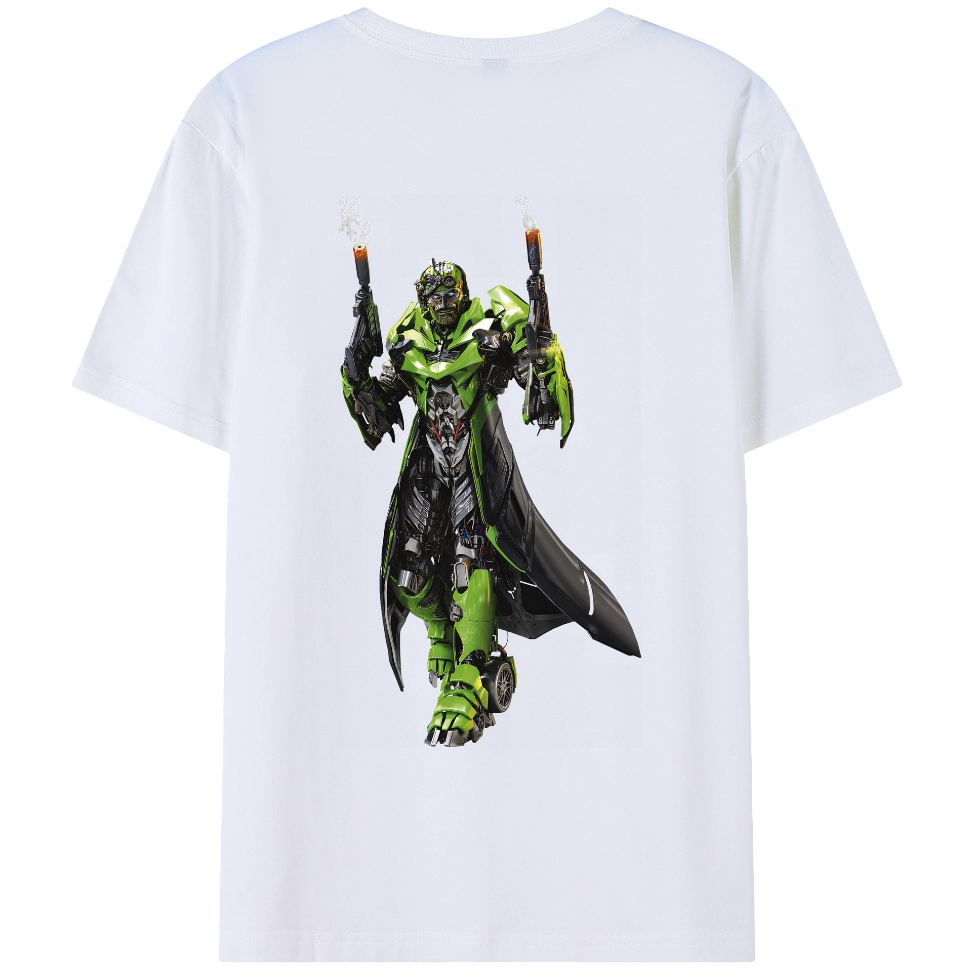 （画像用） Transformers トランスフォーマー レディース半袖Tシャツ(バックプリント)