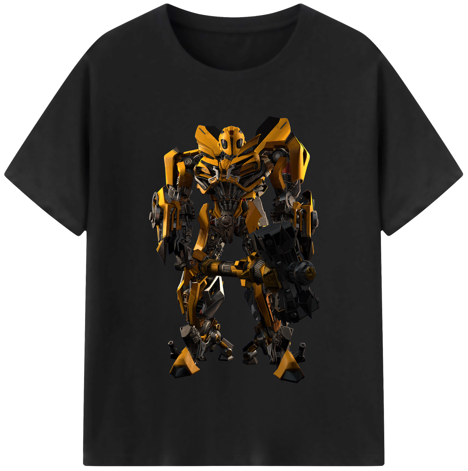（画像用） Transformers トランスフォーマー レディースカジュアルプリントTシャツ（綿100％）