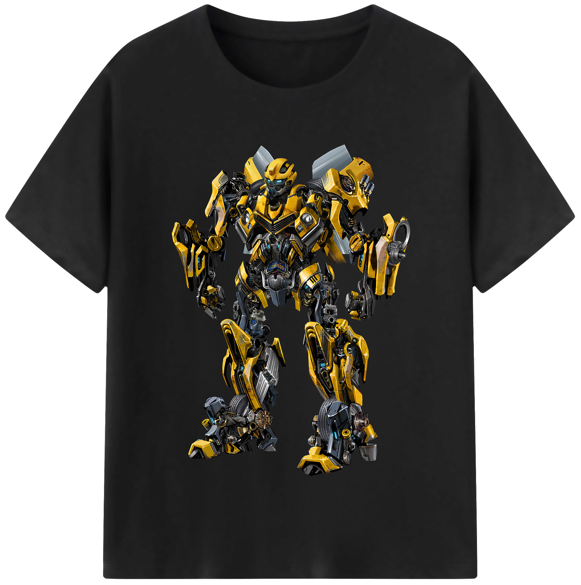 （画像用） Transformers トランスフォーマー レディースカジュアルプリントTシャツ（綿100％）
