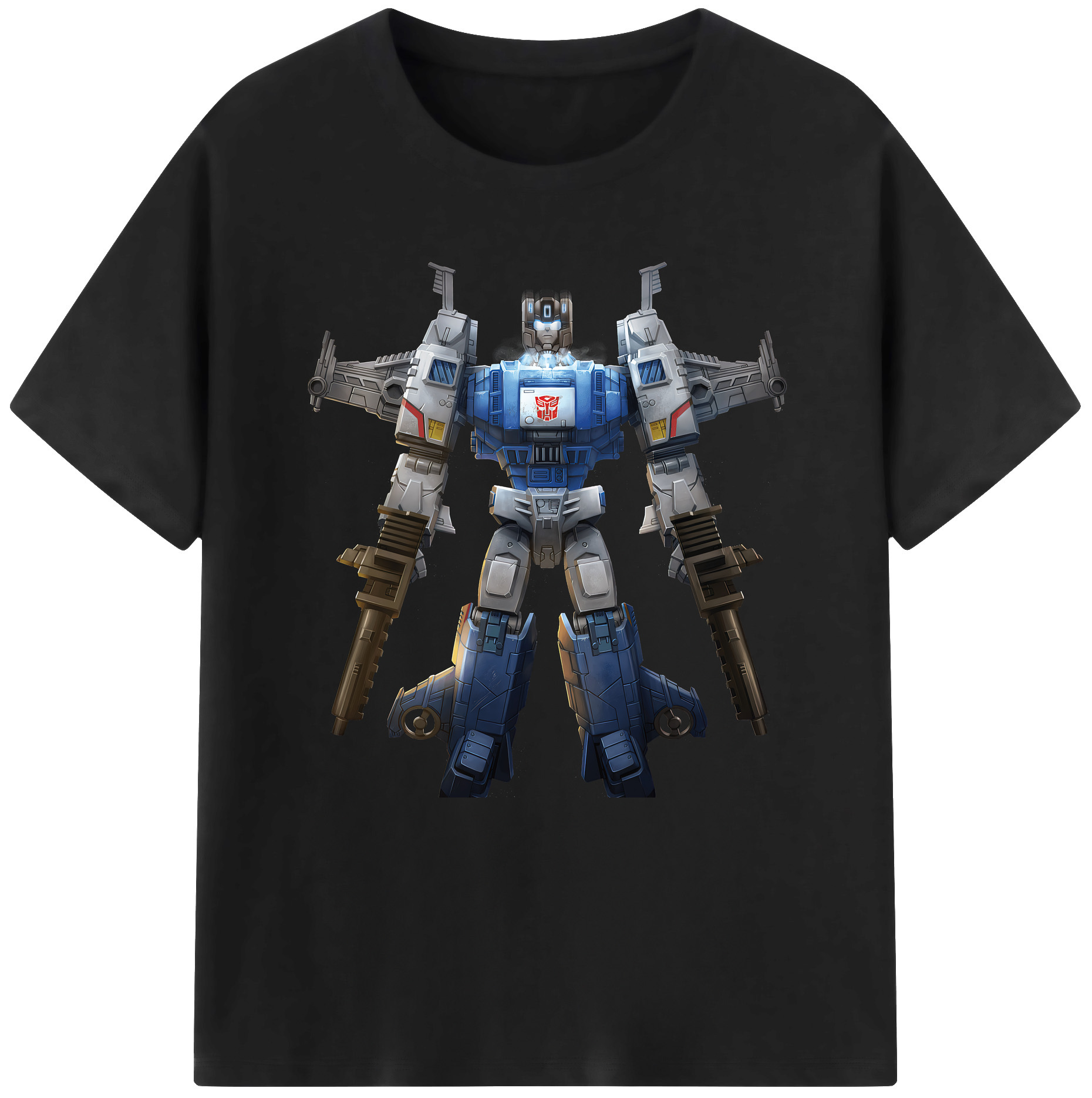 （画像用） Transformers トランスフォーマー レディースカジュアルプリントTシャツ（綿100％）