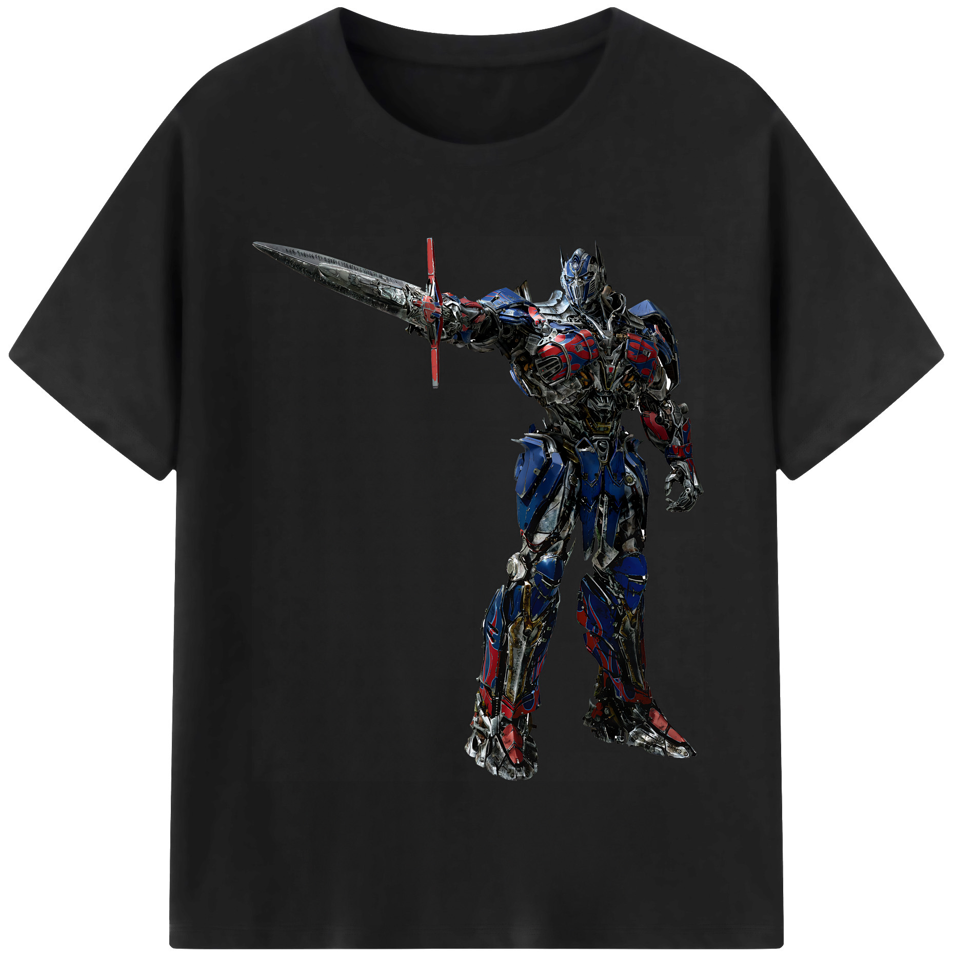 （画像用） Transformers トランスフォーマー レディースカジュアルプリントTシャツ（綿100％）