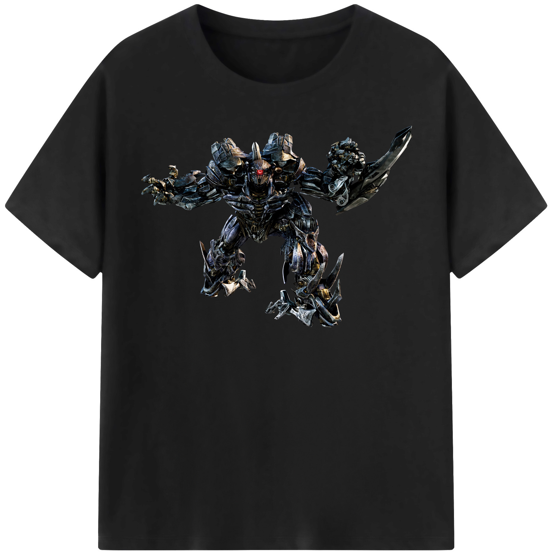 （画像用） Transformers トランスフォーマー レディースカジュアルプリントTシャツ（綿100％）