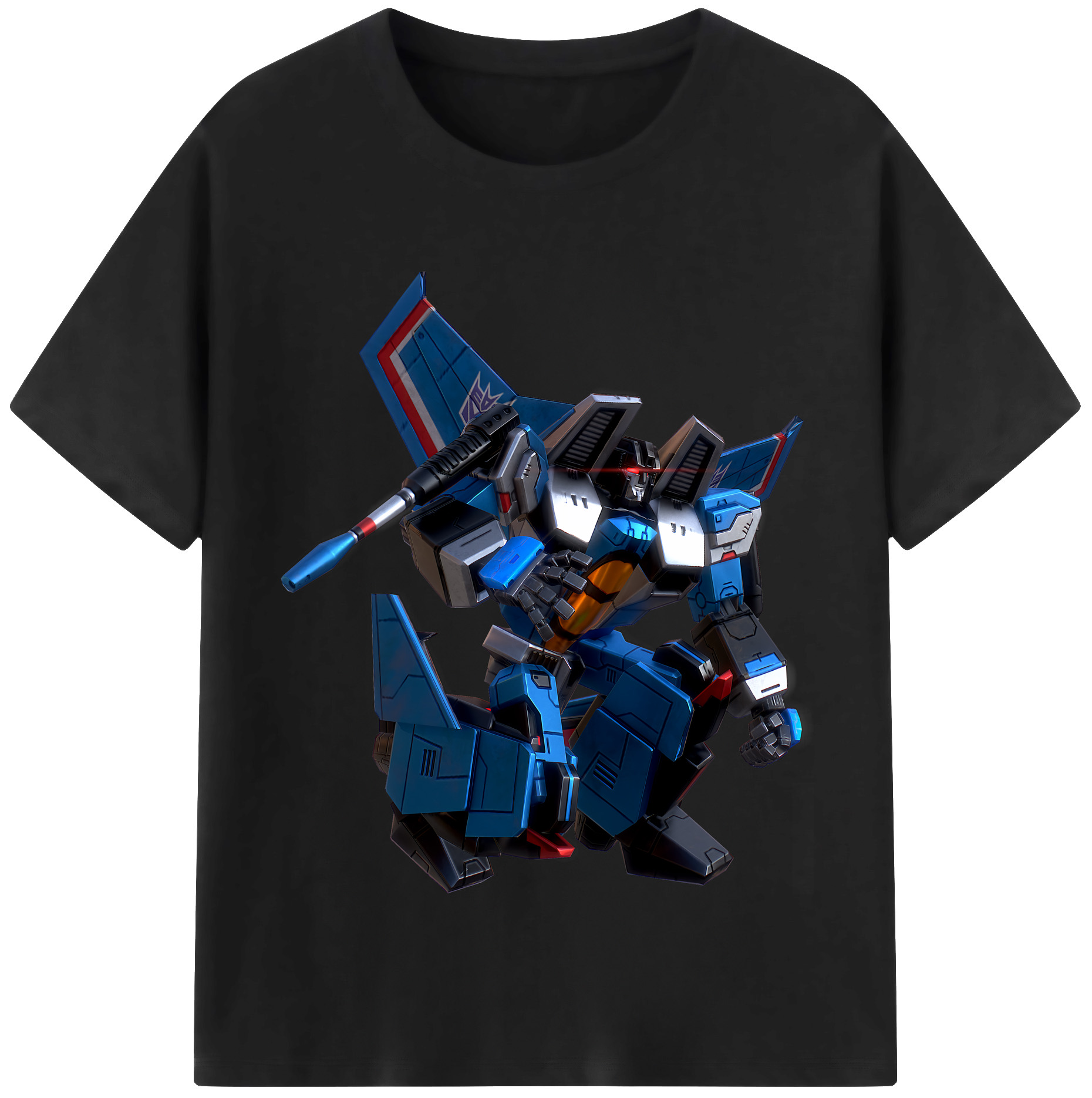 （画像用） Transformers トランスフォーマー レディースカジュアルプリントTシャツ（綿100％）